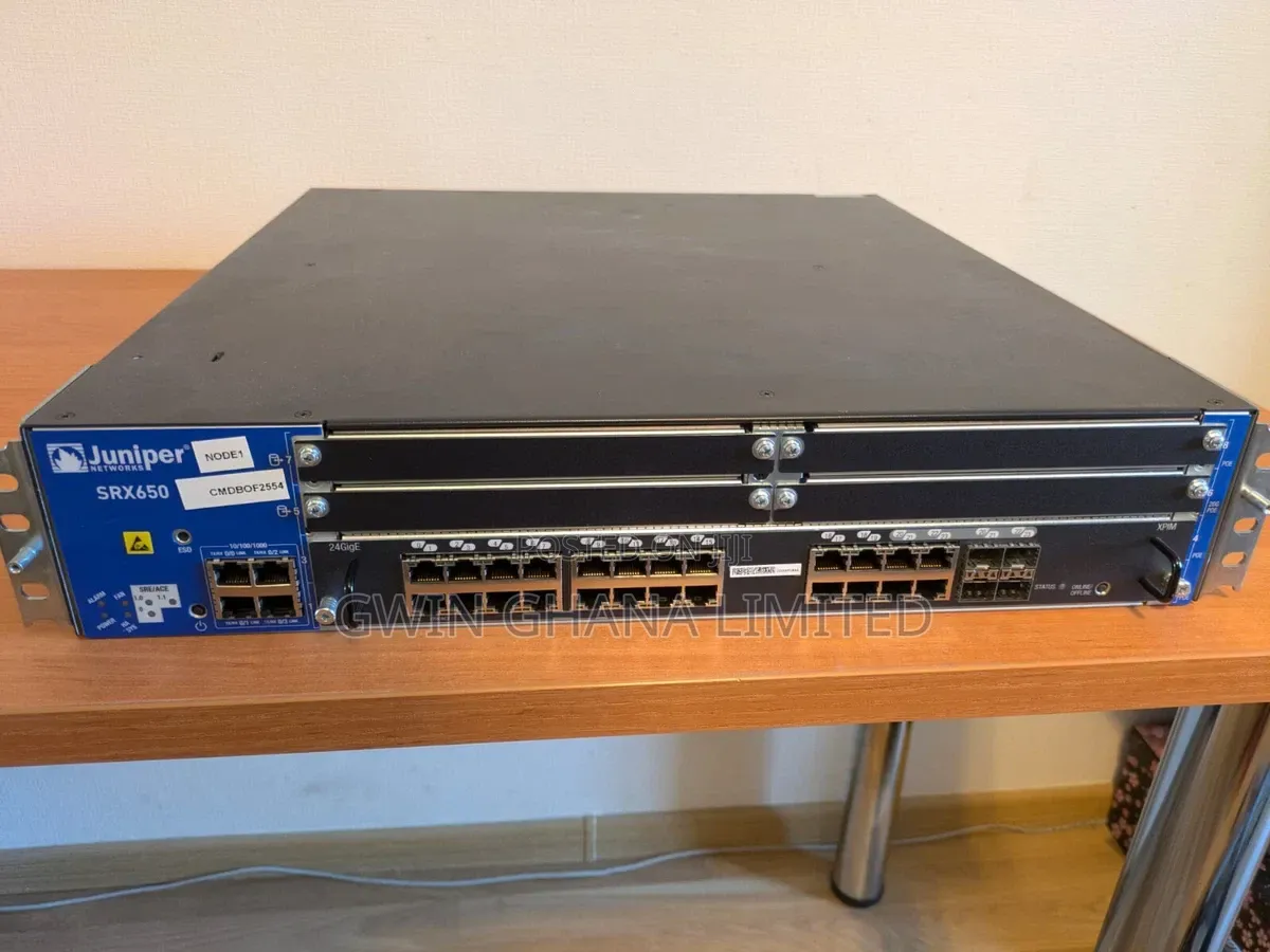 Juniper Srx650 VPN Firewall Services Gateway. 8sfp Port