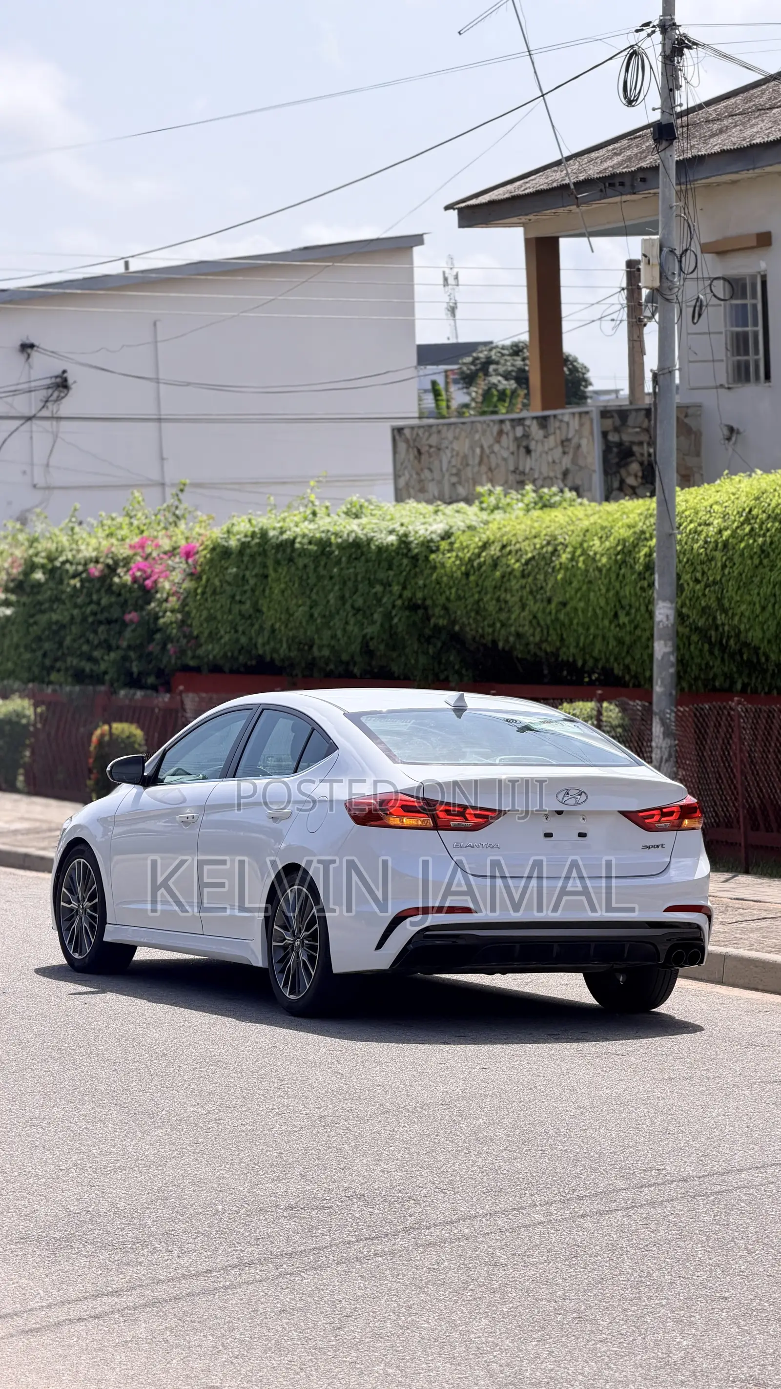 Hyundai Elantra Sport 2018 White