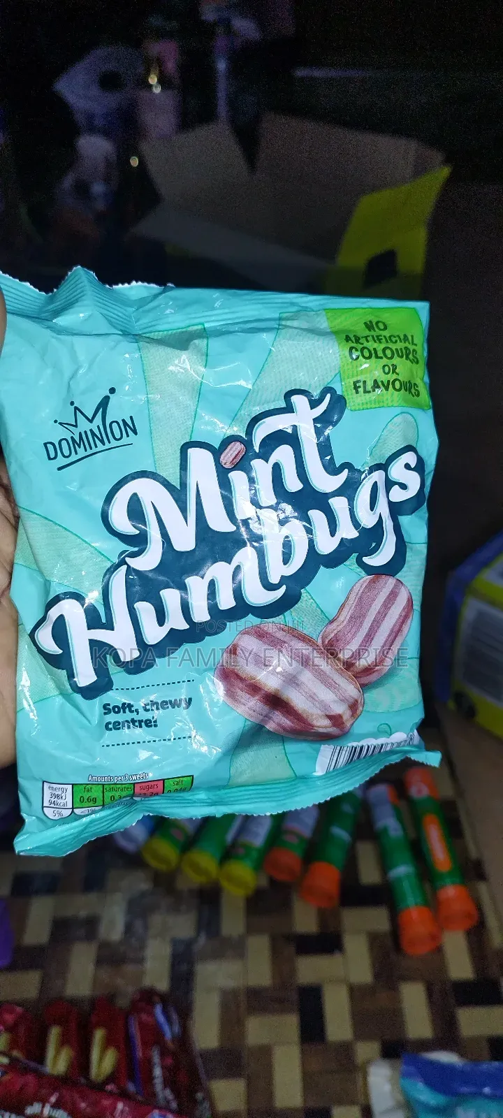 Mentos Chewy and Mints