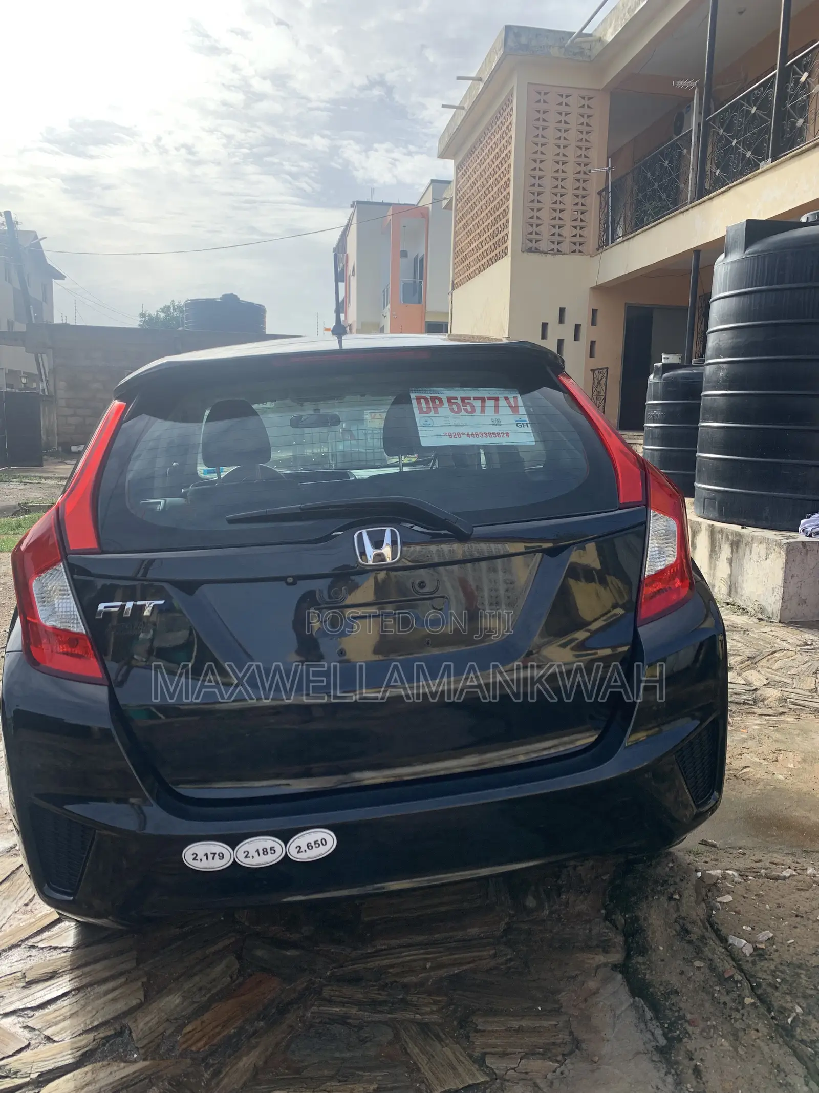 Honda Fit 2015 Black
