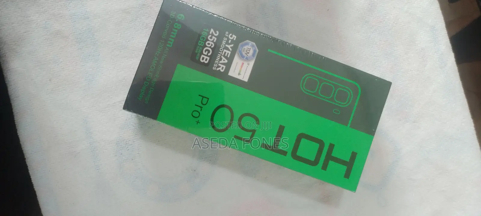 New Infinix Hot 50 Pro+ 4G 256 GB Black