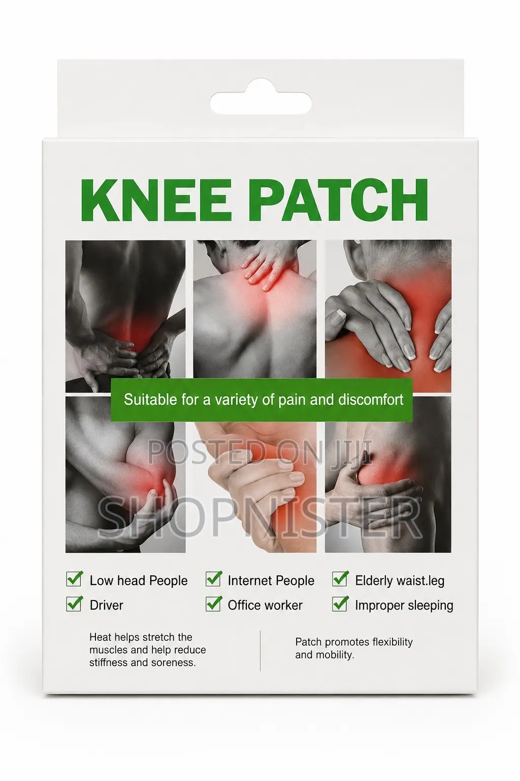 Knee Patch Pain Relief Therapy 24pc