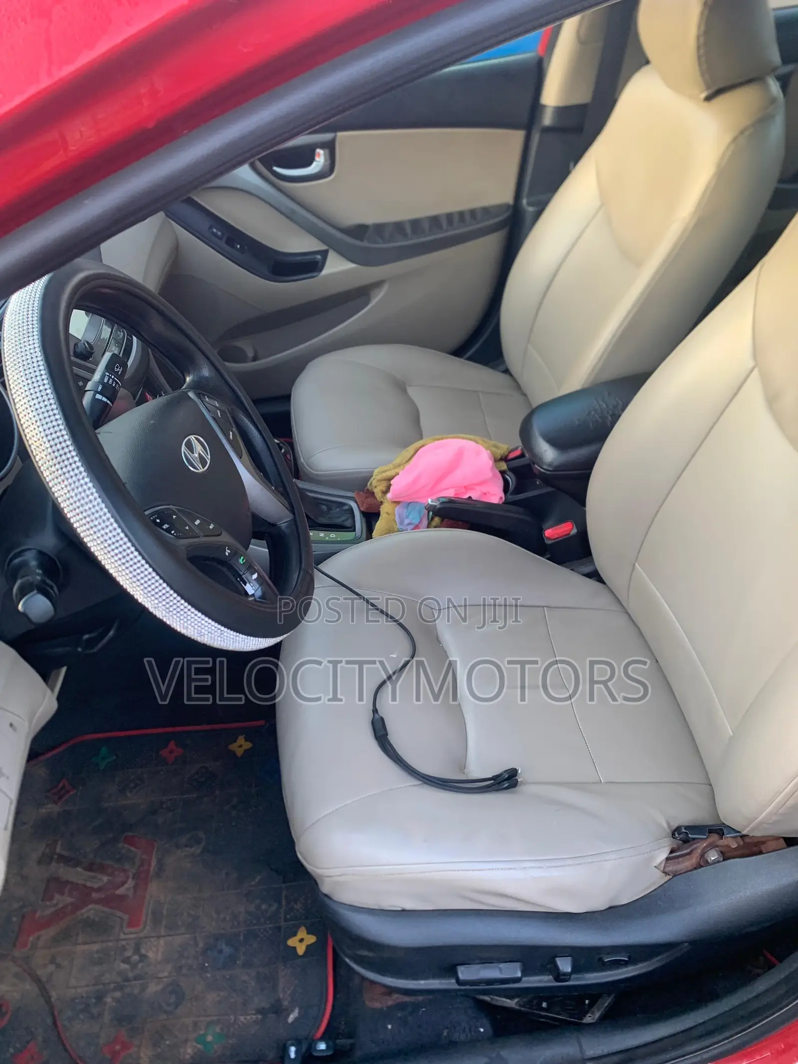 Hyundai Elantra Limited 4dr Sedan (1.8L 4cyl 6A) 2015 Red
