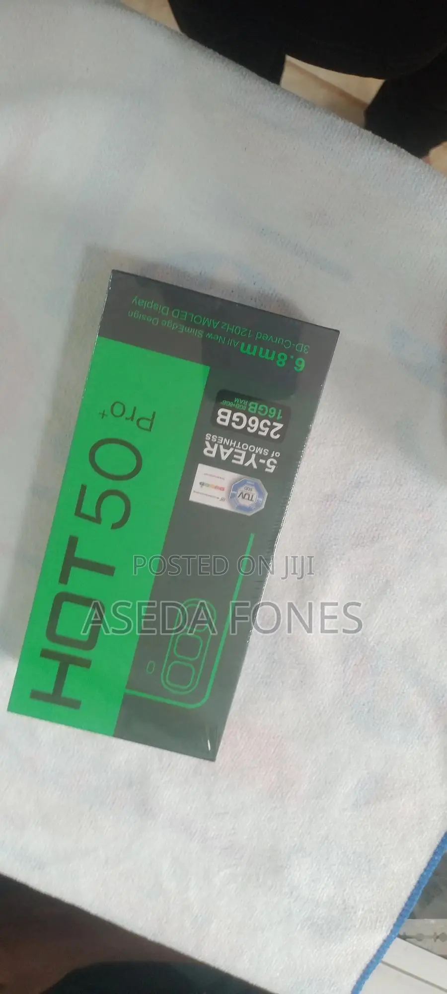 New Infinix Hot 50 Pro+ 4G 256 GB Black