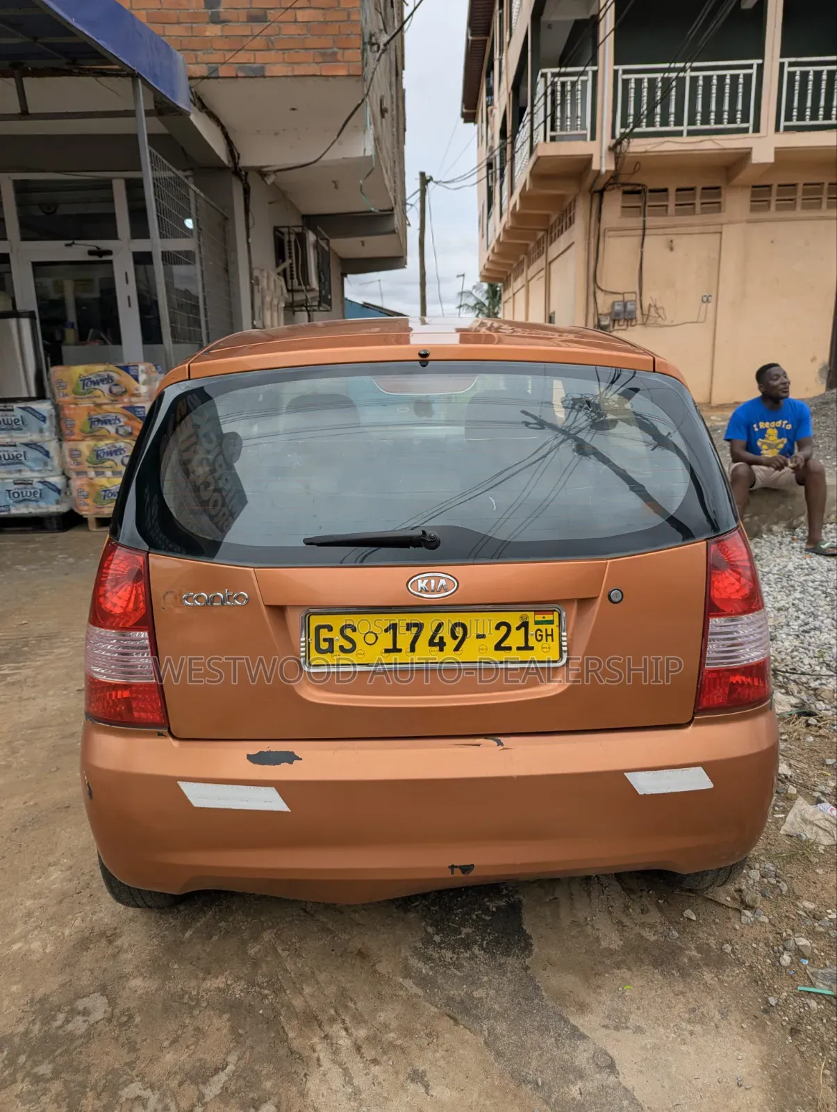 Kia Picanto 1.1 EX 2007 Brown