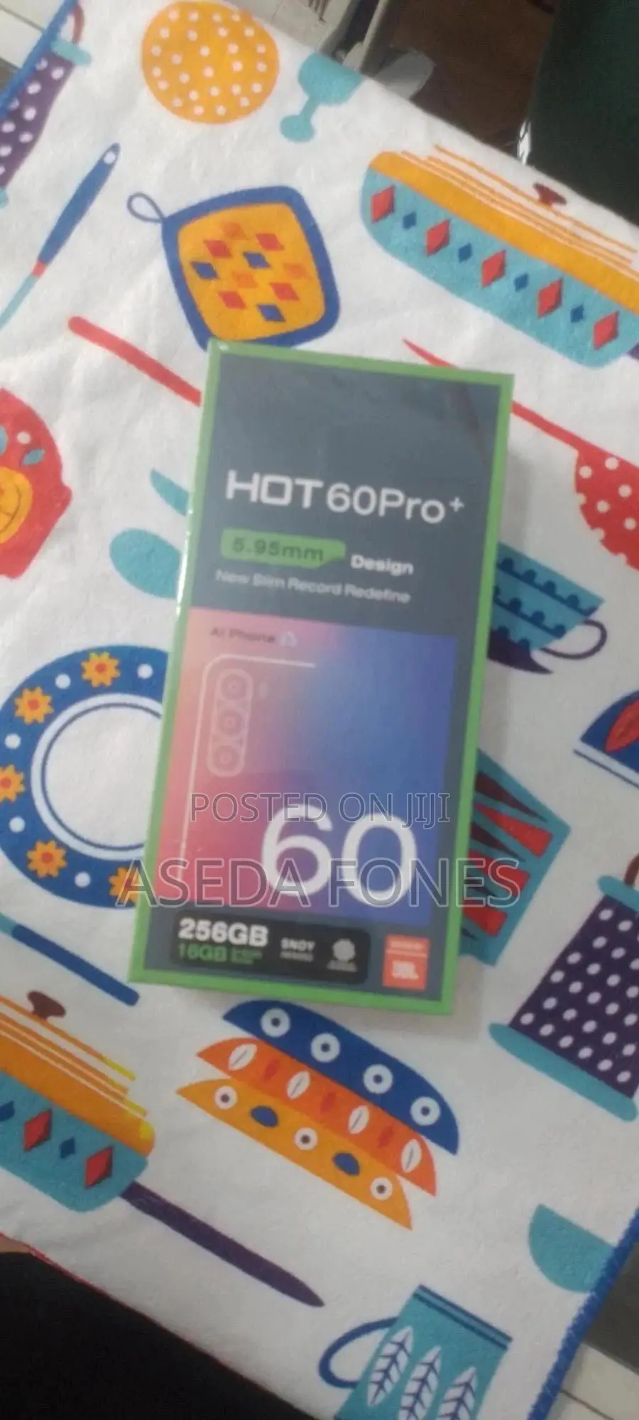 New Infinix Hot 60 Pro+ 256 GB Black