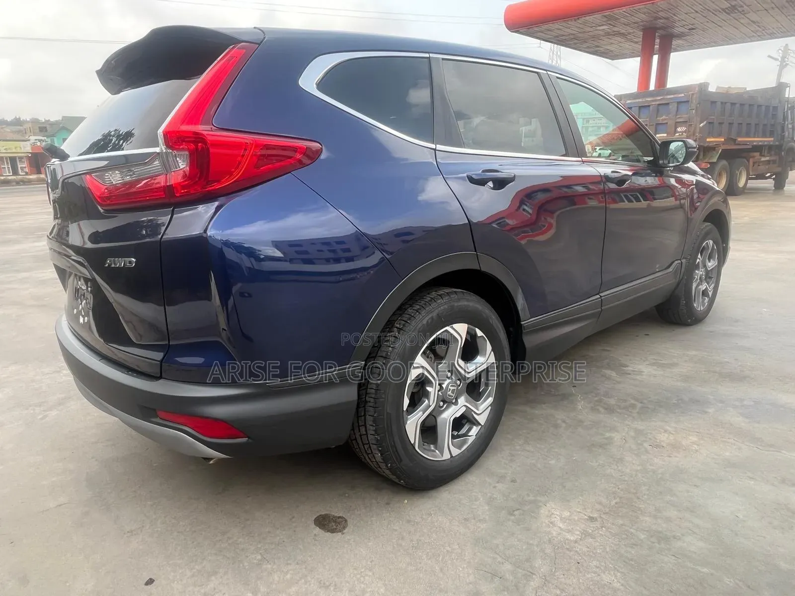 Honda CR-V EX AWD 2018 Blue