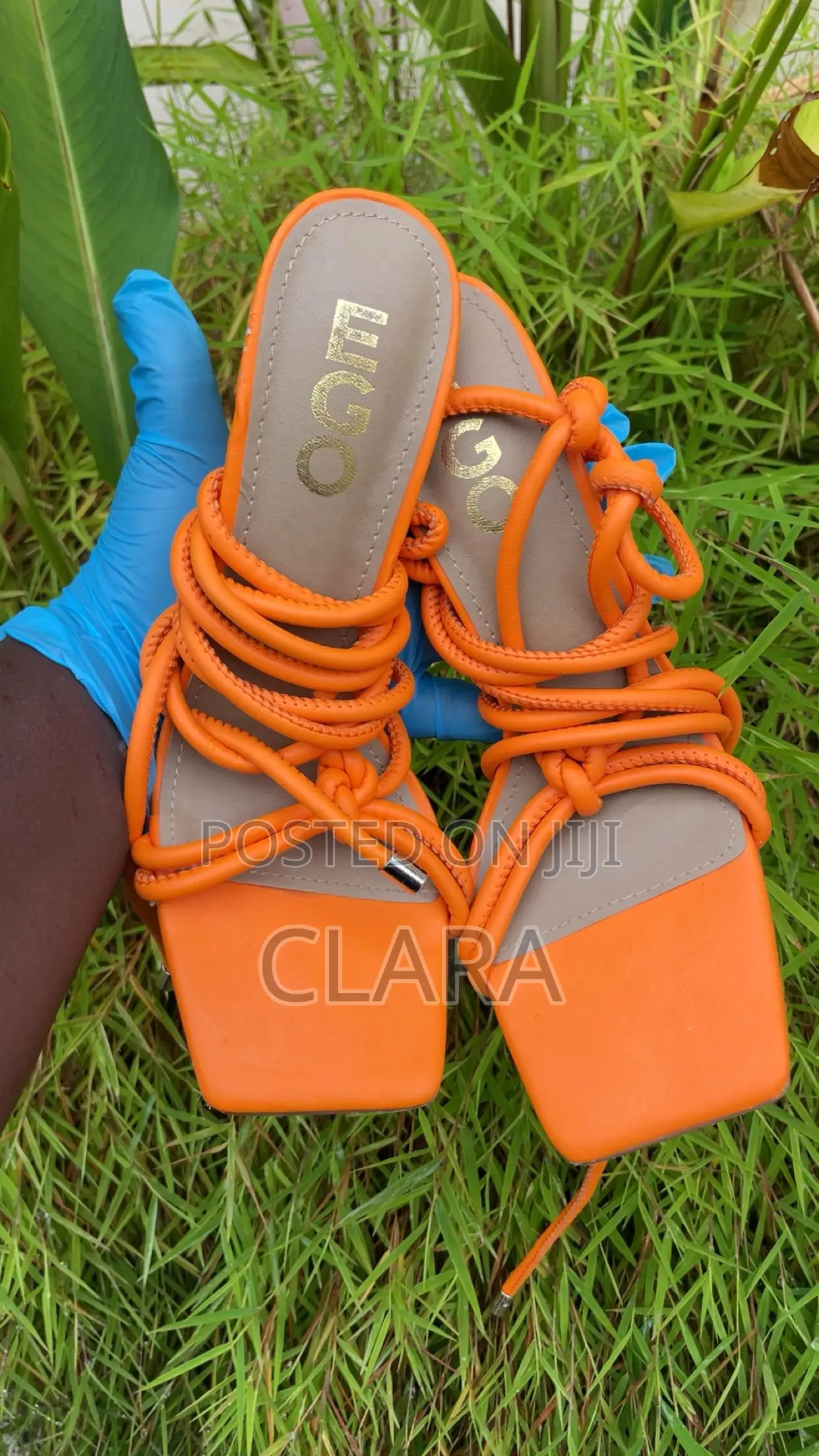 Orange Classy Shoes