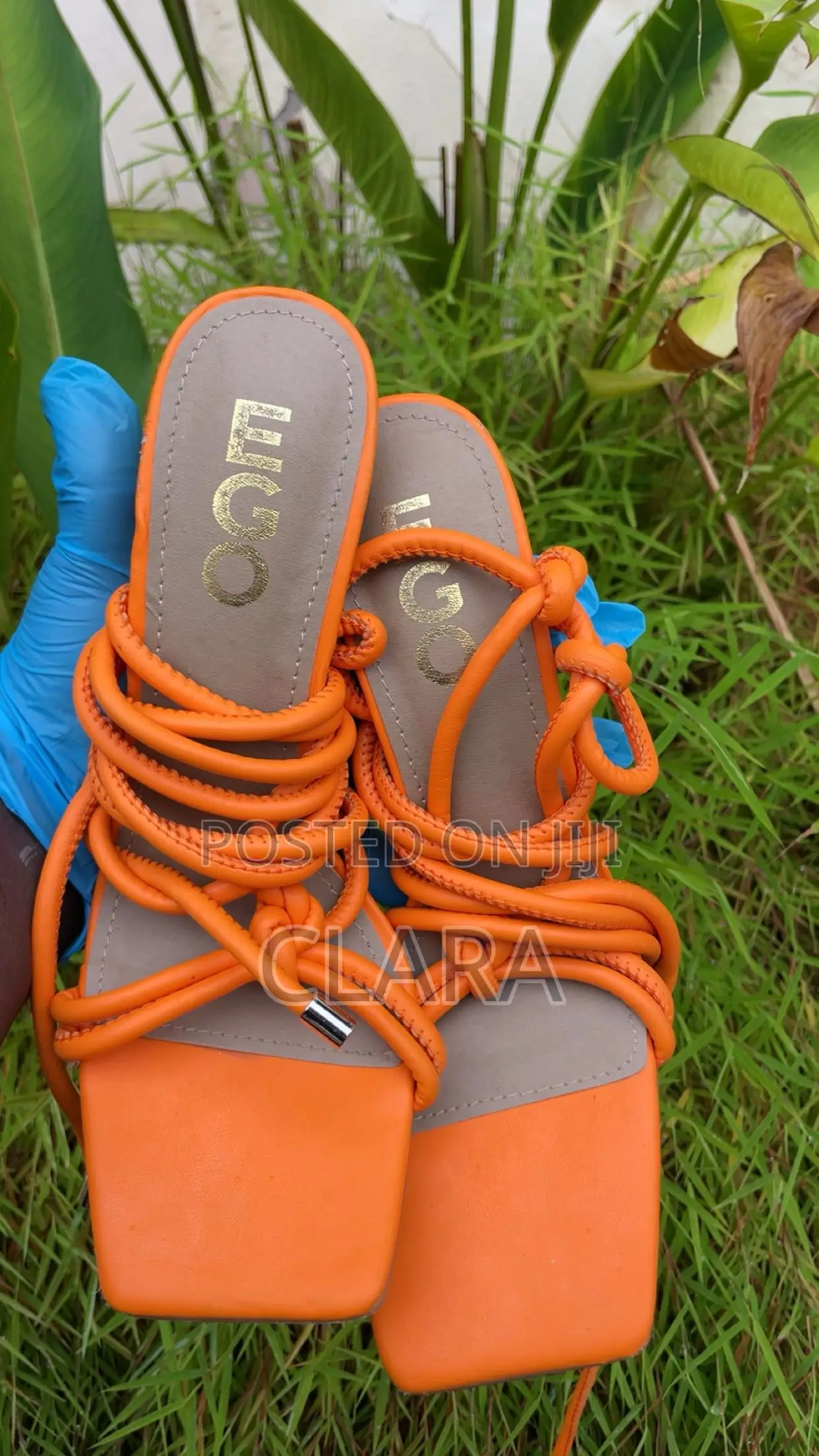 Orange Classy Shoes