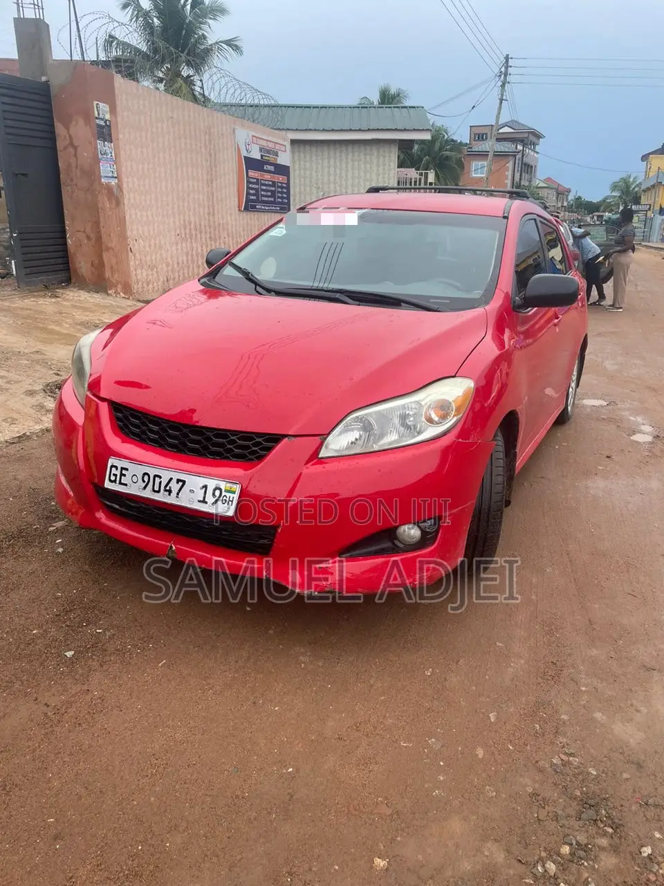 Toyota Matrix 2010 Red