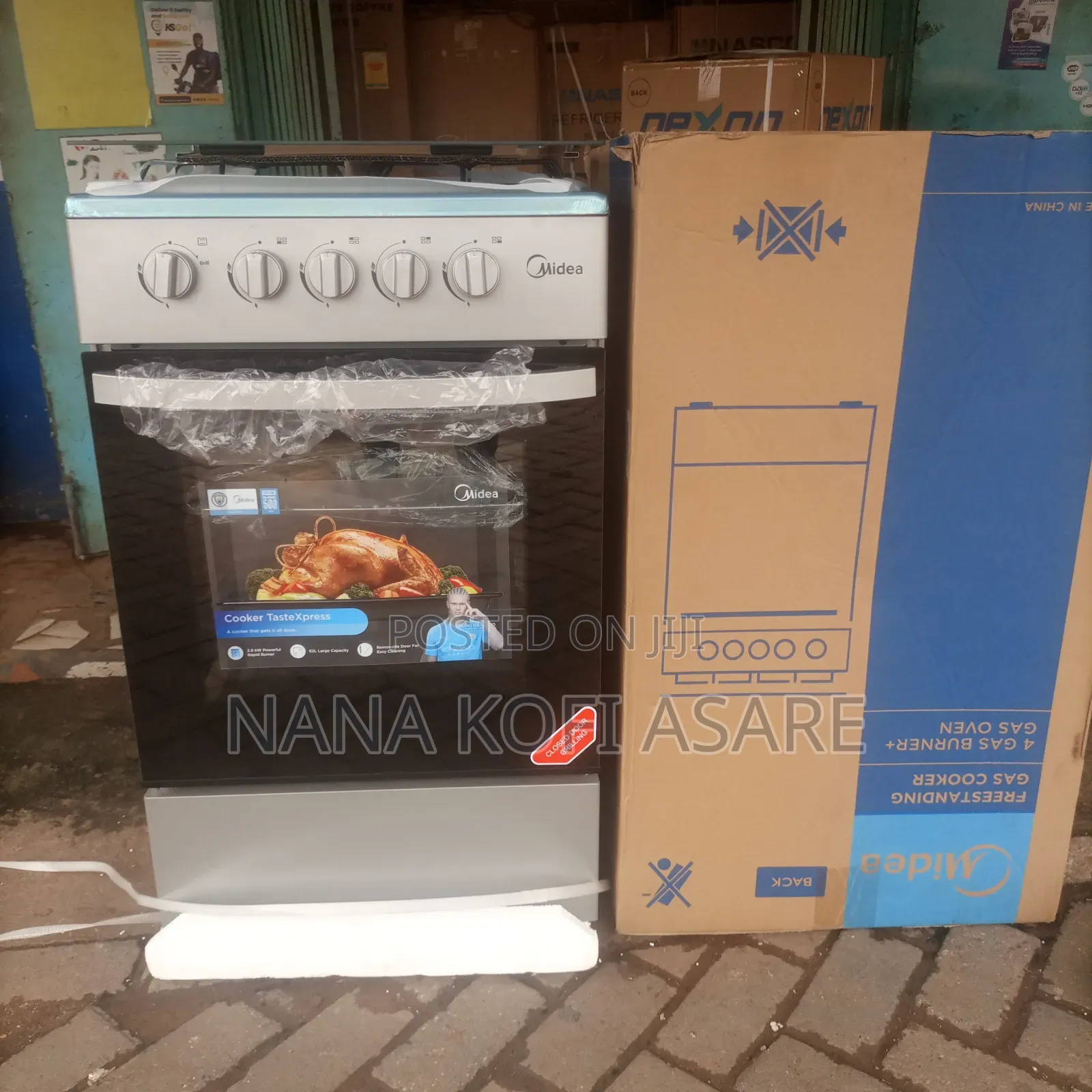 Midea 50x50 4burner Gas Cooker