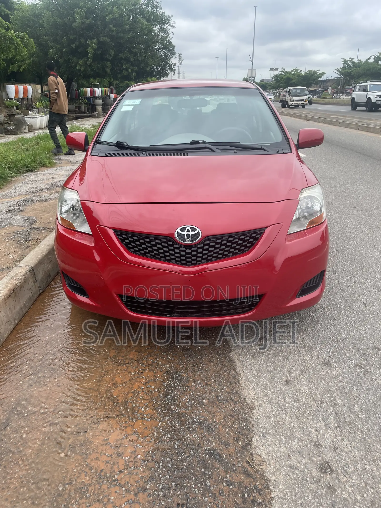 Toyota Yaris 2010 Red