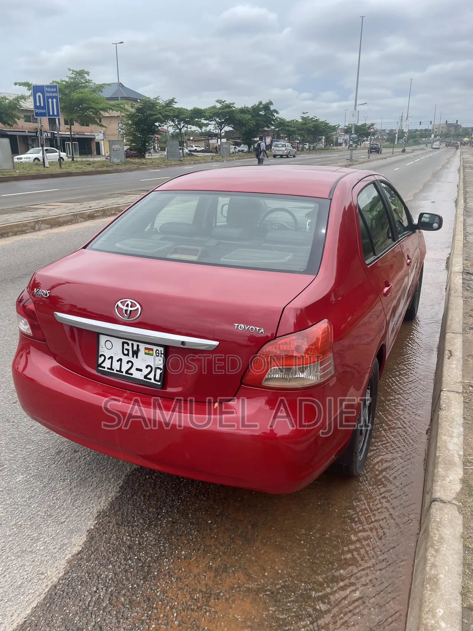 Toyota Yaris 2010 Red