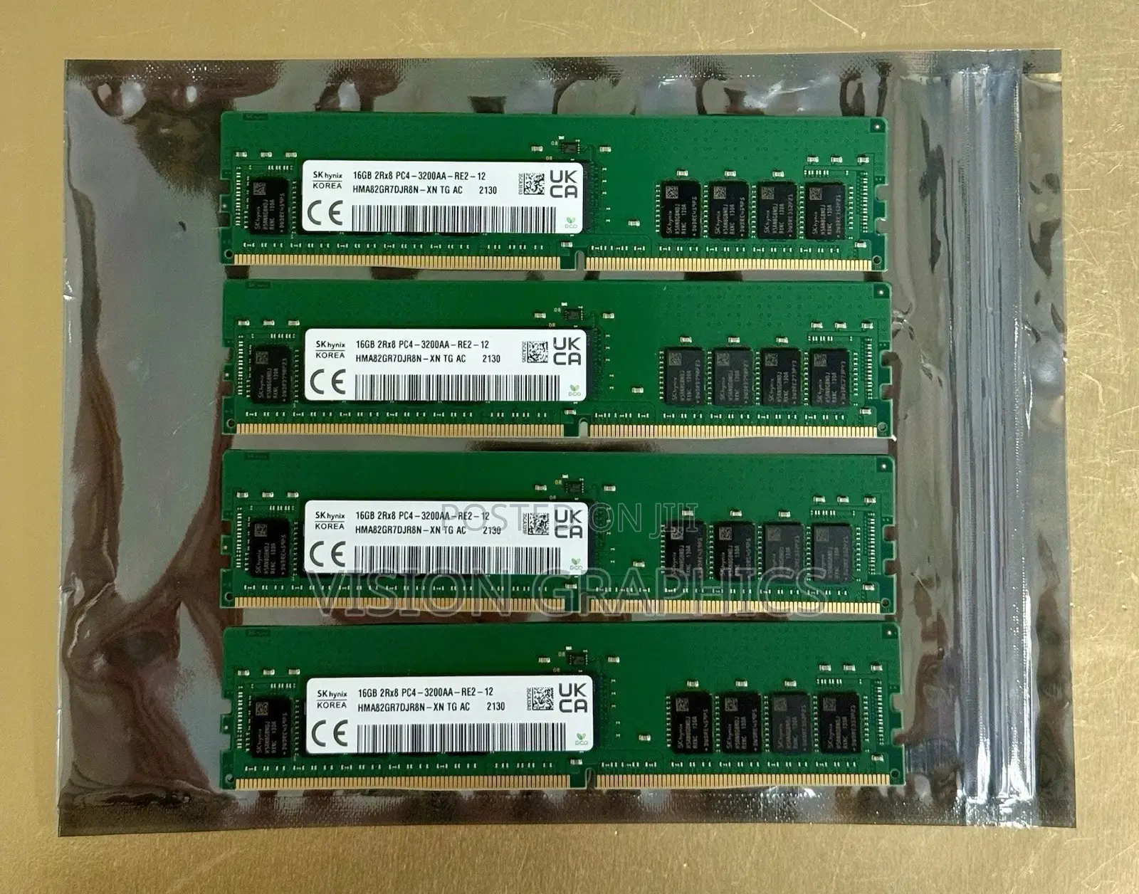 Sk Hynix 16gb Ddr4 Ram 3200mhz Ddr4 Ecc Reg Server Memory