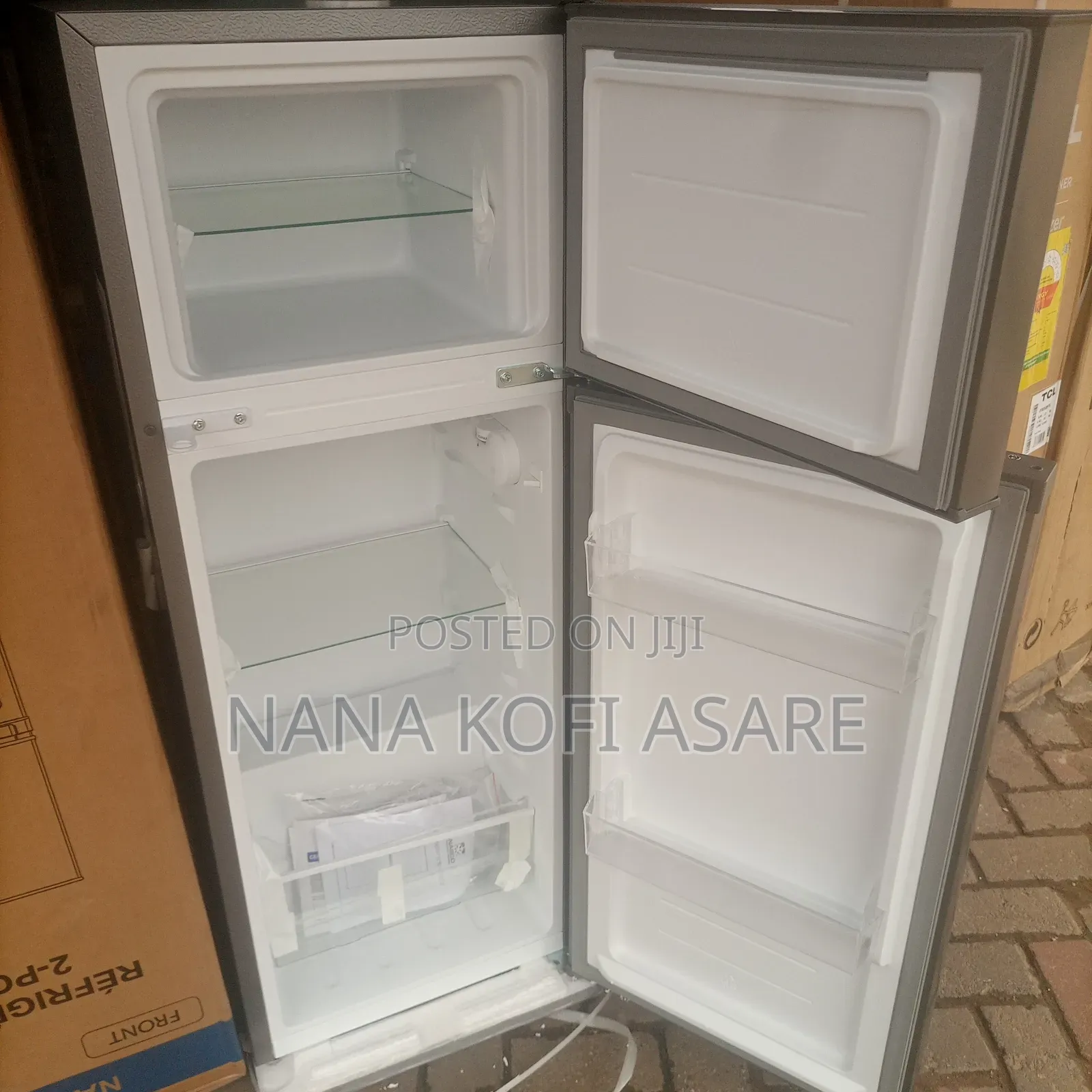 Nasco 107litres Top Freezer Refrigerator