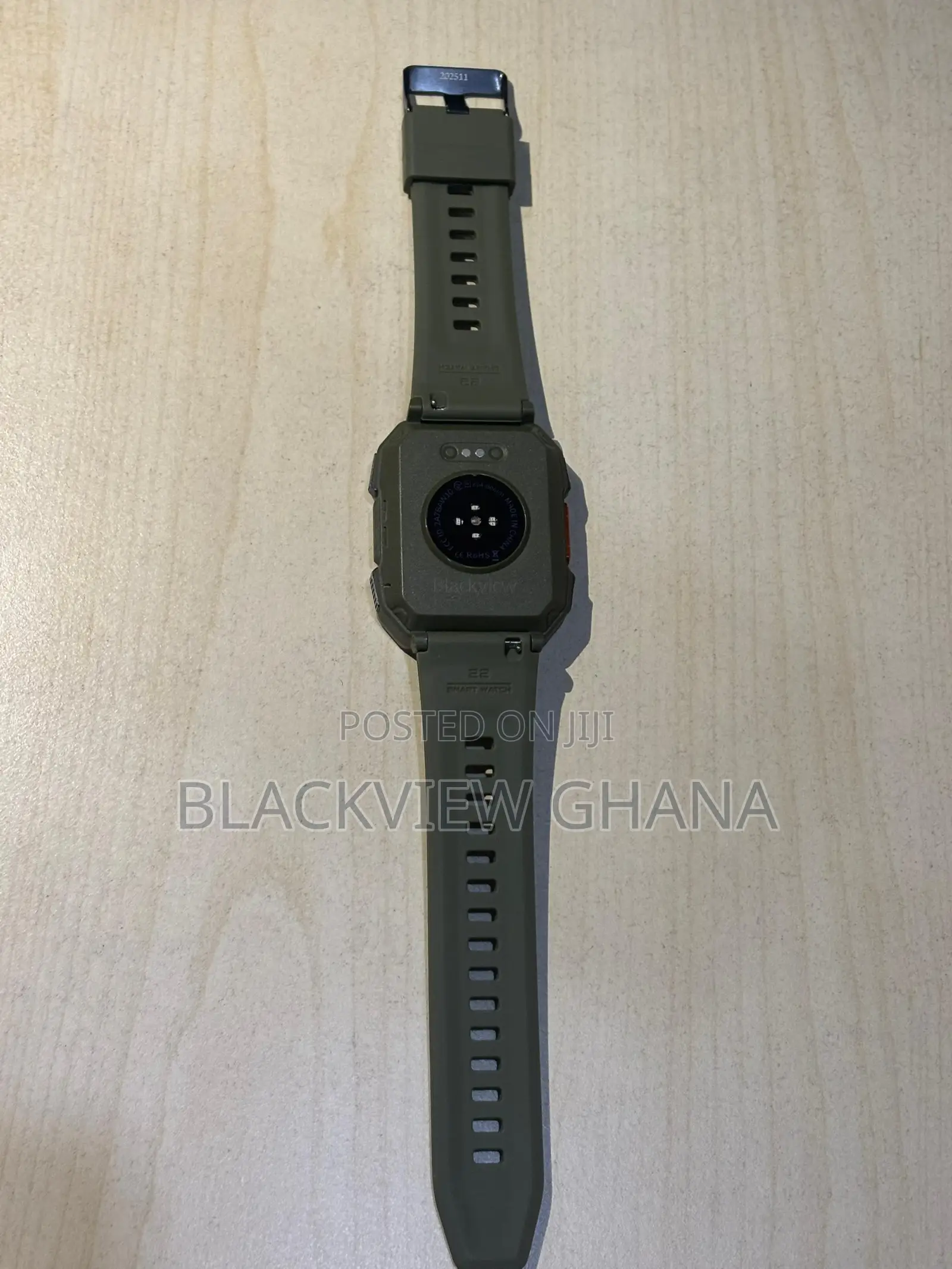 Blackview W60 Rugged Smartwatch Flashlight Compass Calling Waterproof