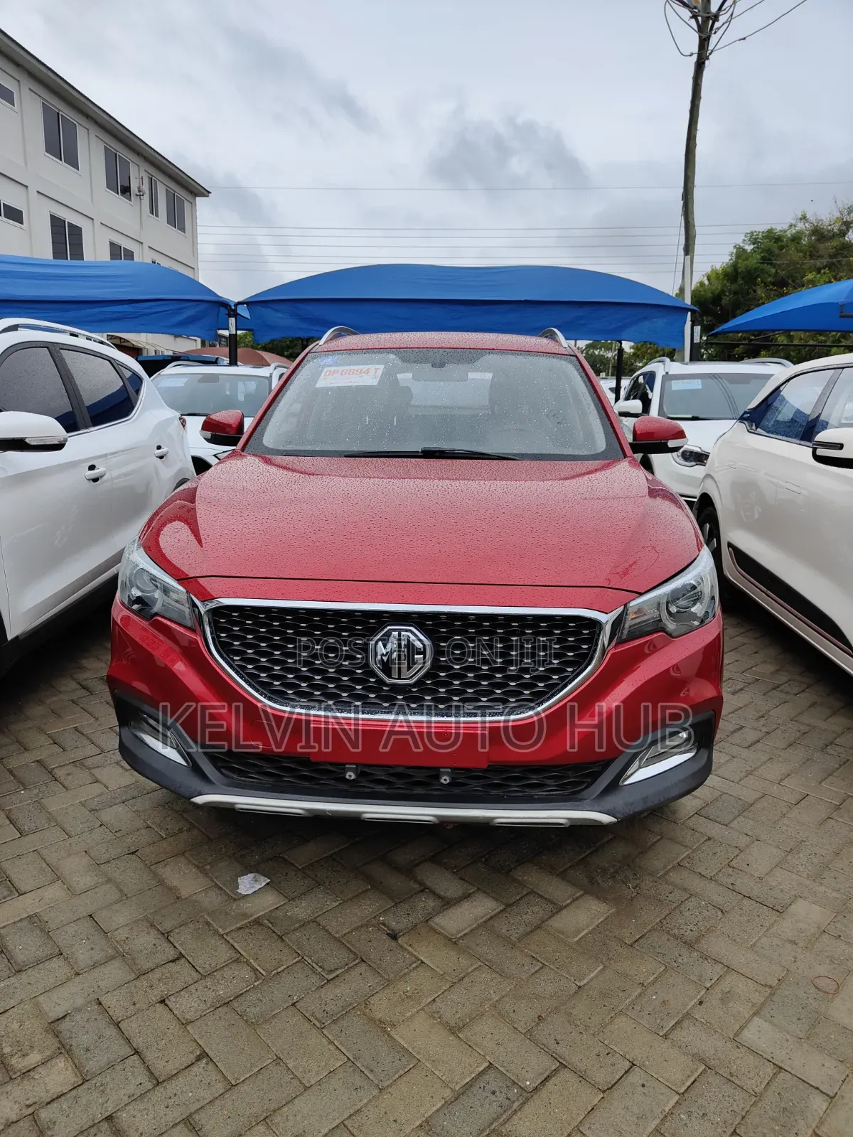 MG ZS 2017 Red