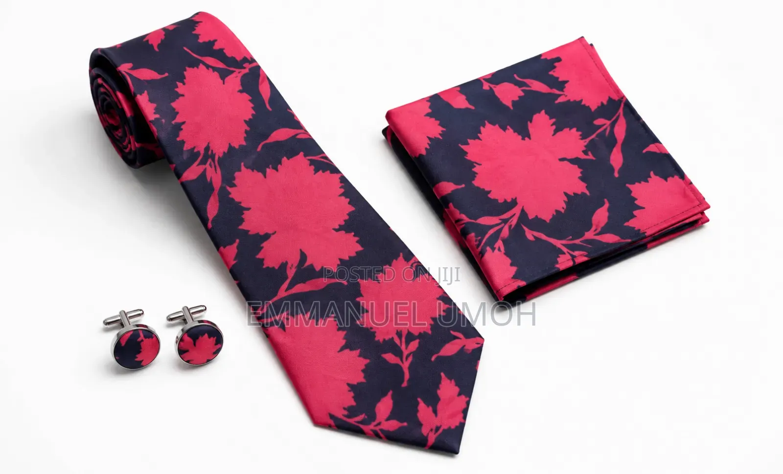 Good Quality Flying Ties With Cufflinks and Pocket Square