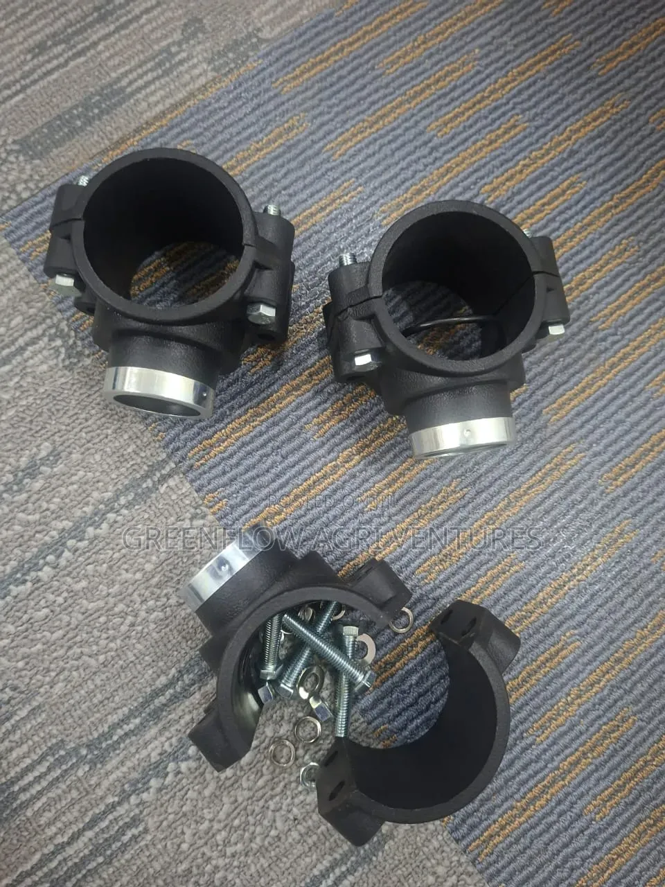 P.E Saddles/Bolts Nuts/Clamps