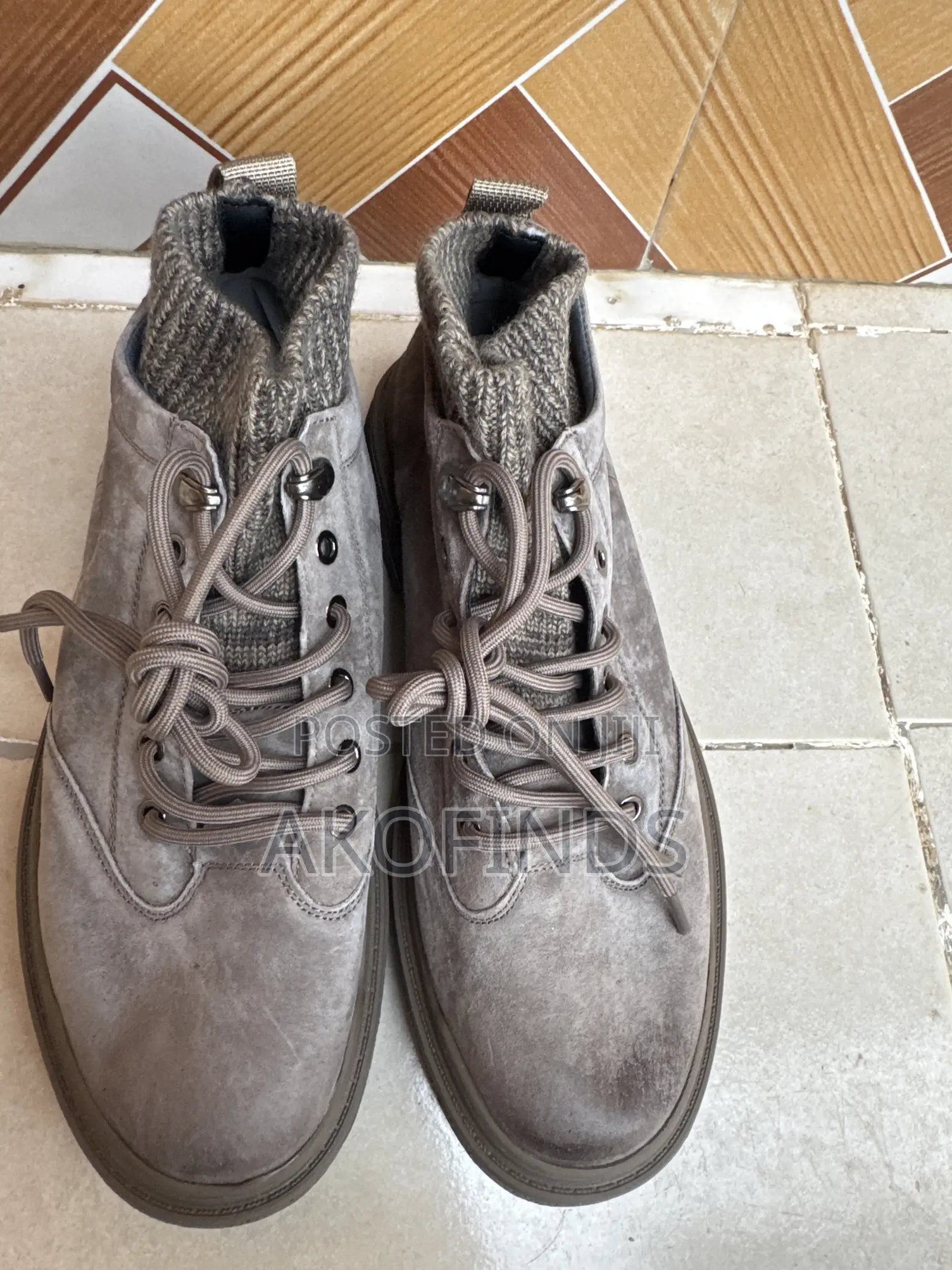 Suede Lace Up Sneakers
