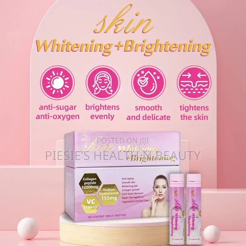 Duozi Skin Whitening + Brightening Drink, 18 Bottles