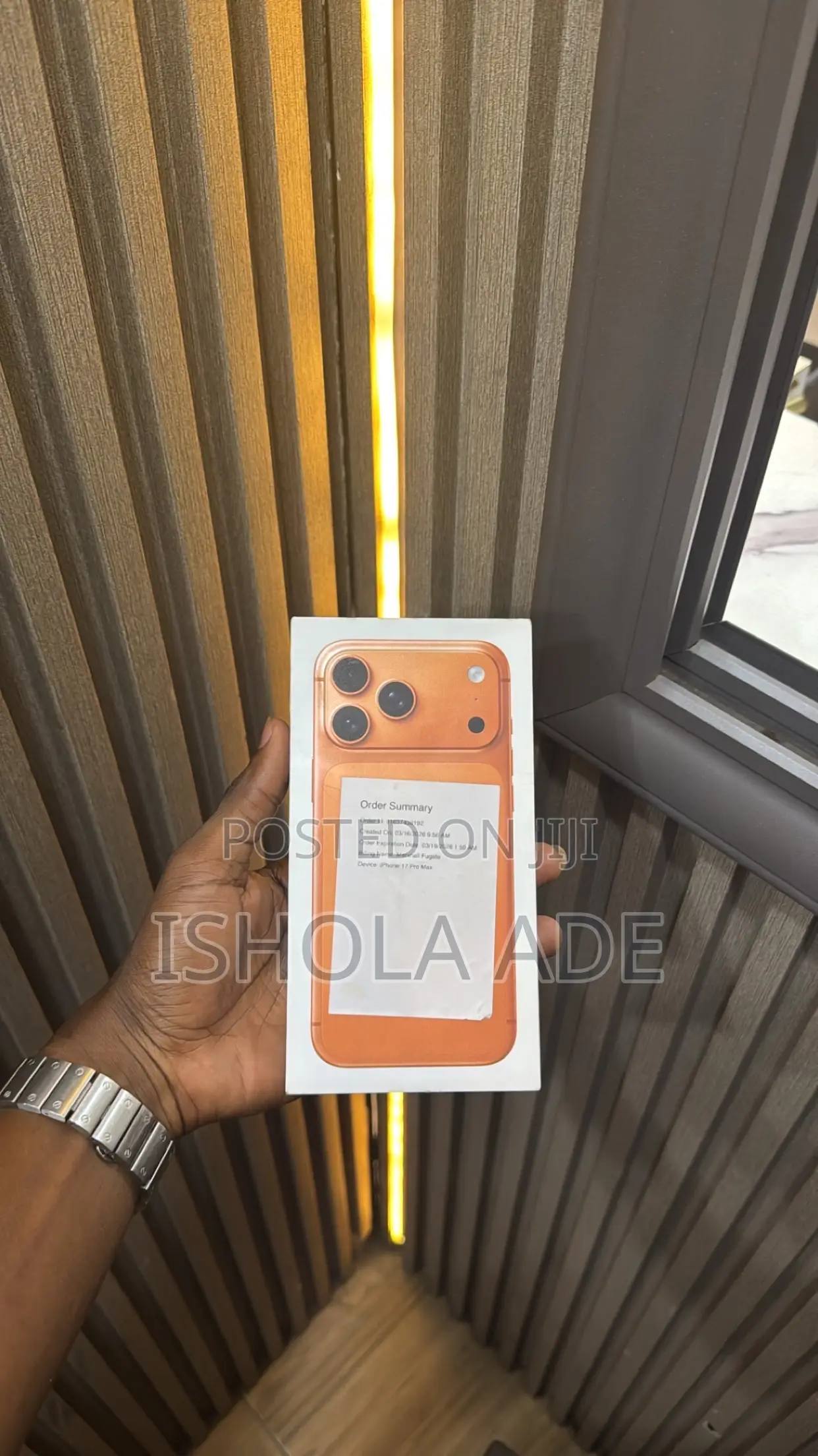 New Apple iPhone 17 Pro Max 256 GB Orange