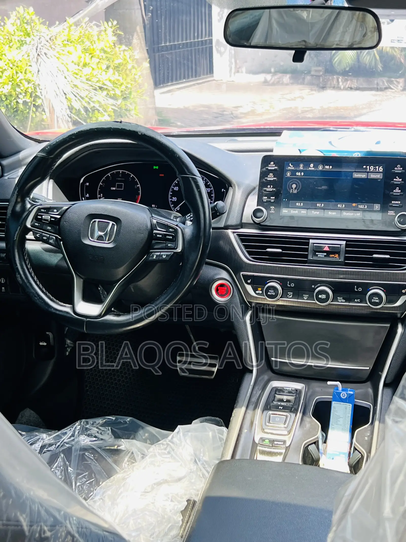 Honda Accord EX-L 2.0T 2018 Burgundy