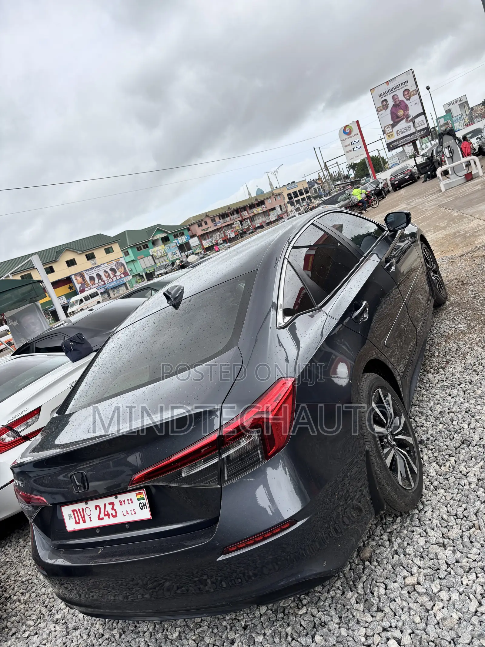 Honda Civic EX-L 2022 Gray