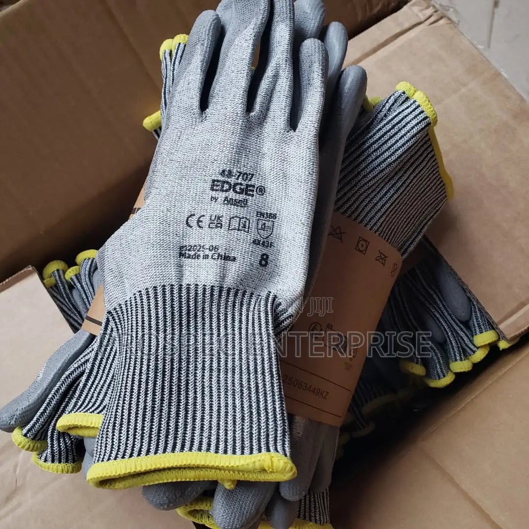 Original Ansell Edge 48-707 Cut 6 Gloves - Official Distributor