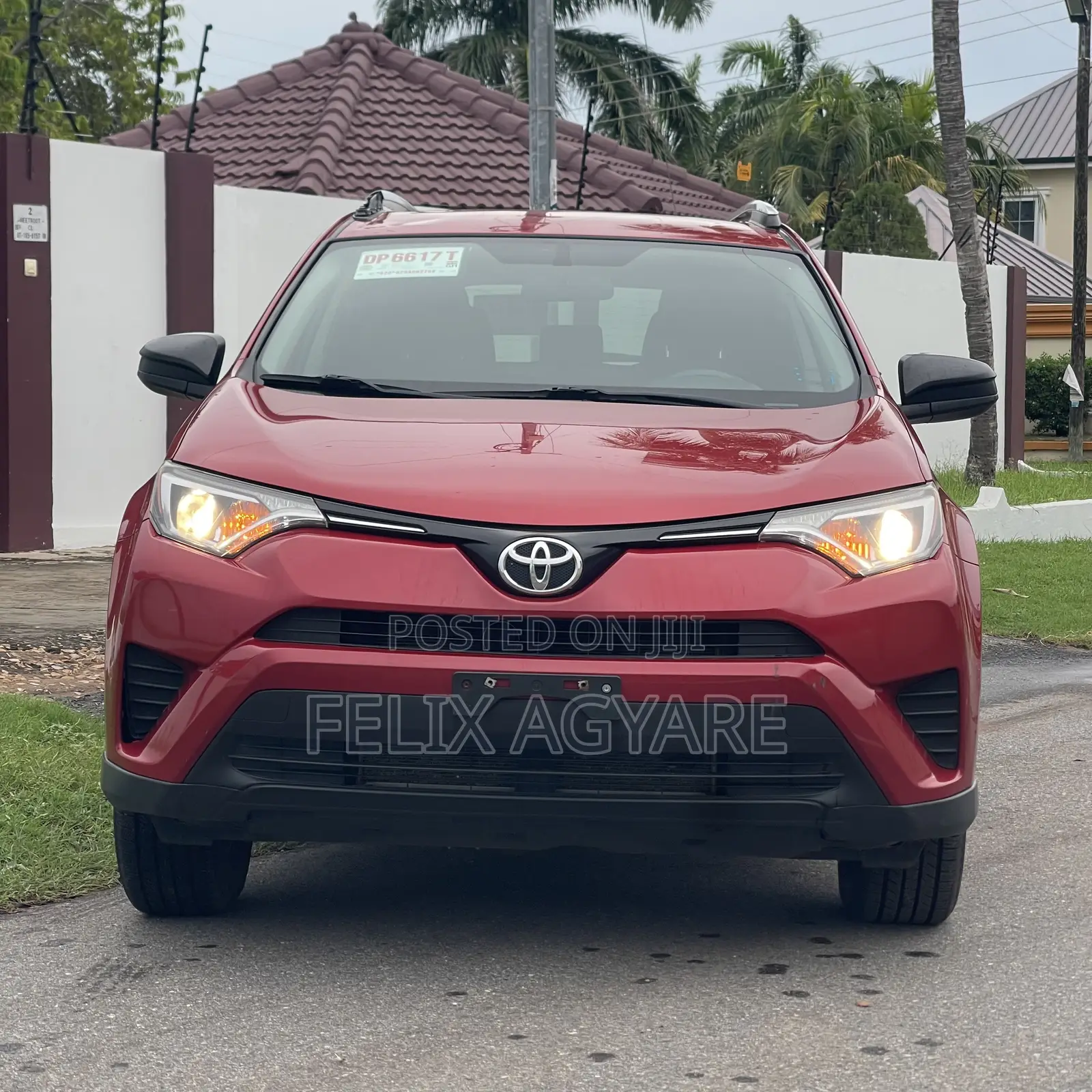 Toyota RAV4 LE AWD (2.5L 4cyl 6A) 2016 Red