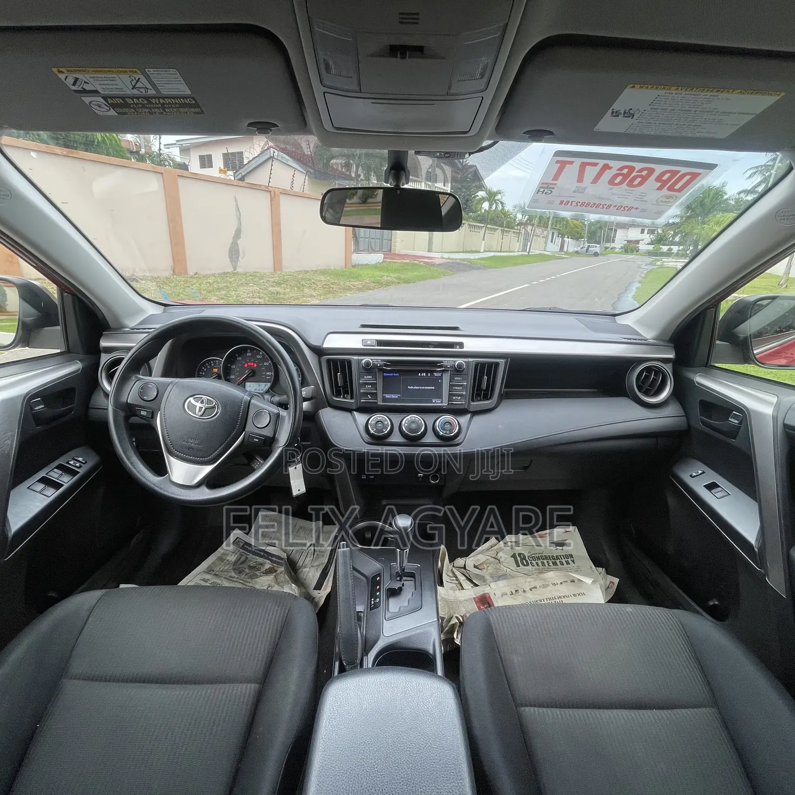 Toyota RAV4 LE AWD (2.5L 4cyl 6A) 2016 Red