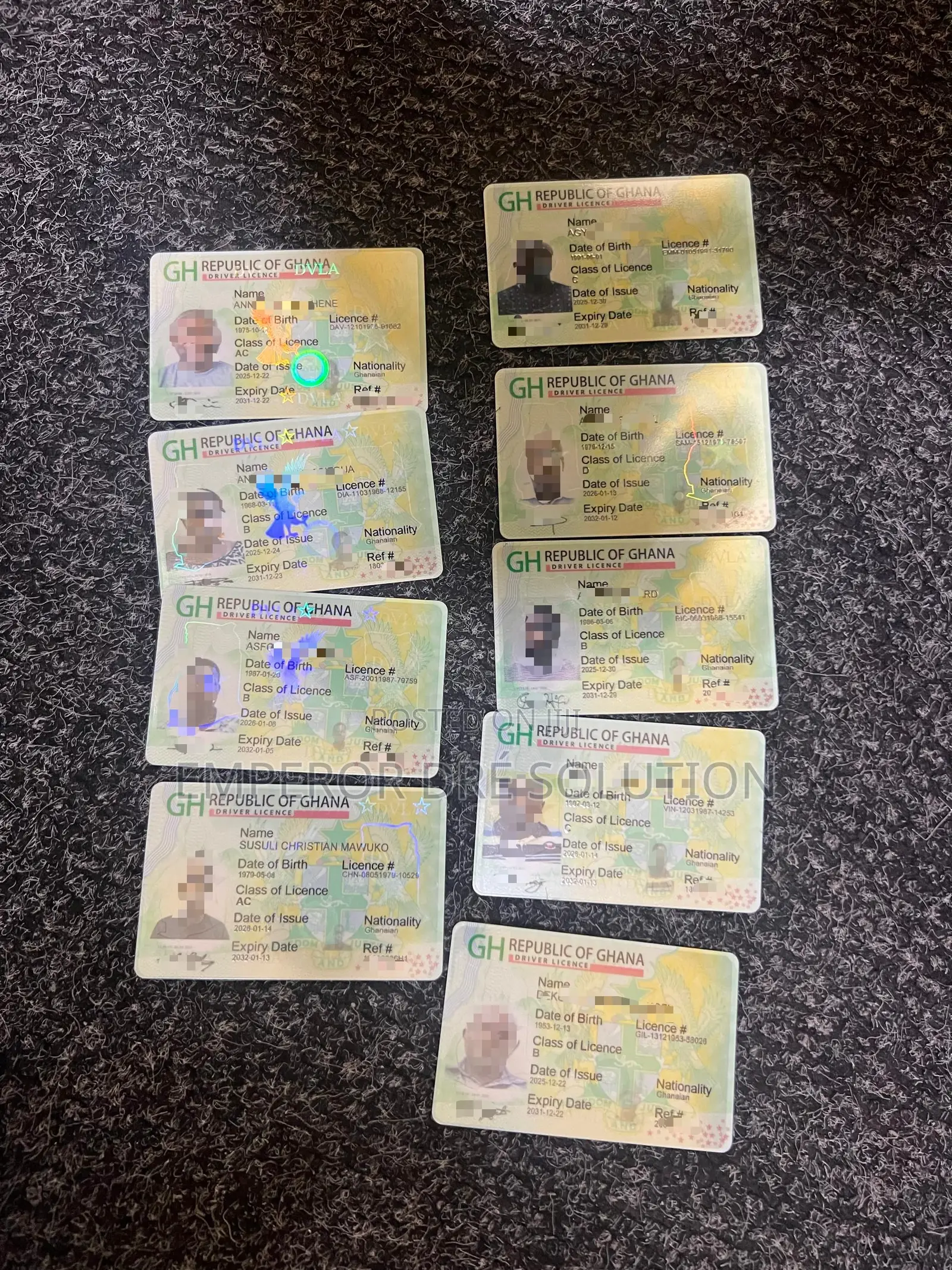 Driver’S Licenses