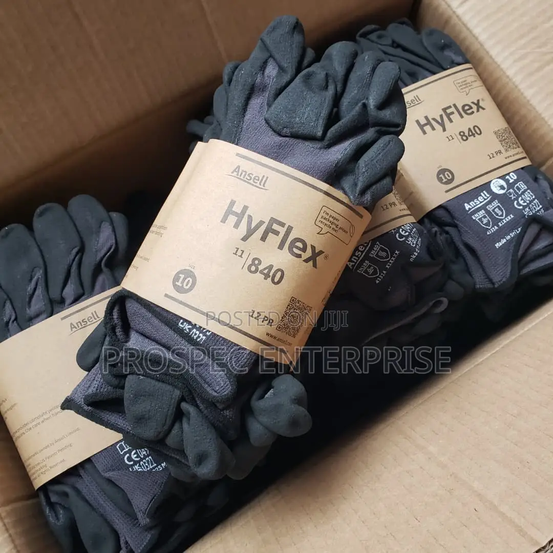 Original Ansell Hyflex 11-840 General Gloves - Official Distributor