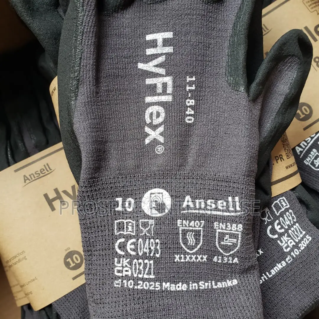 Original Ansell Hyflex 11-840 General Gloves - Official Distributor