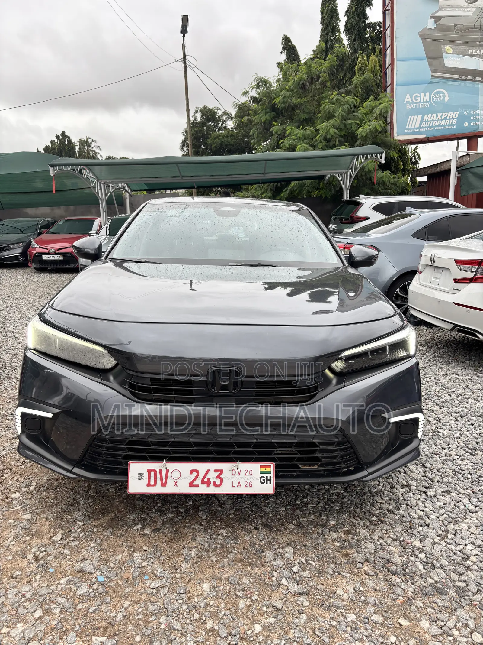 Honda Civic EX-L 2022 Gray
