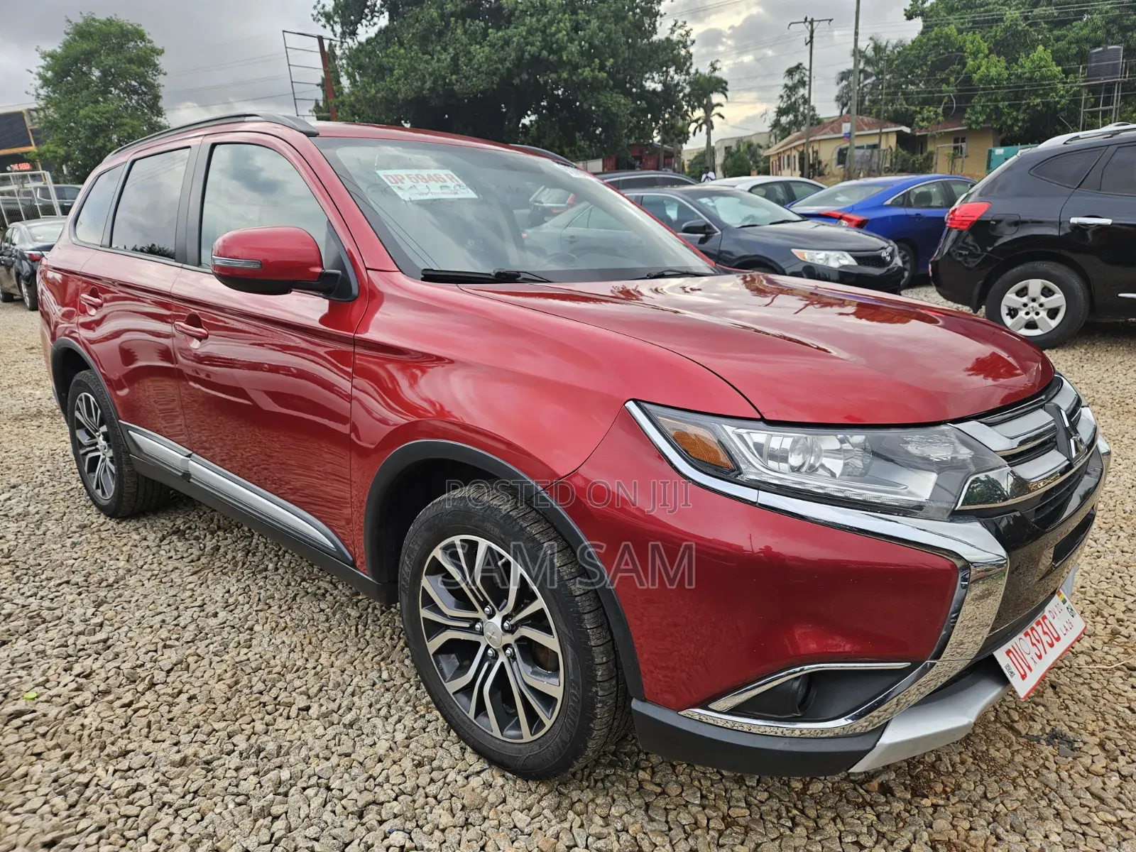 Mitsubishi Outlander SEL AWC 2017 Burgundy