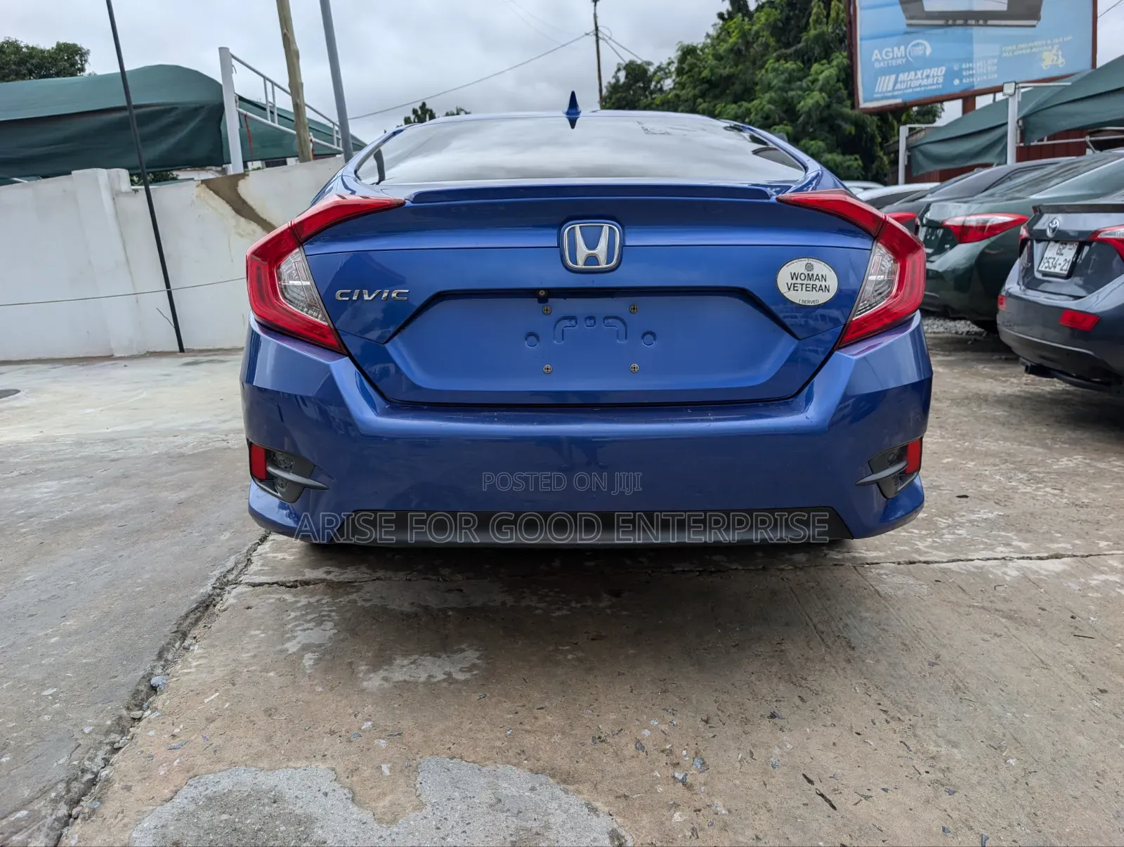 Honda Civic EX-T 4dr Sedan (1.5L 4cyl) 2016 Blue