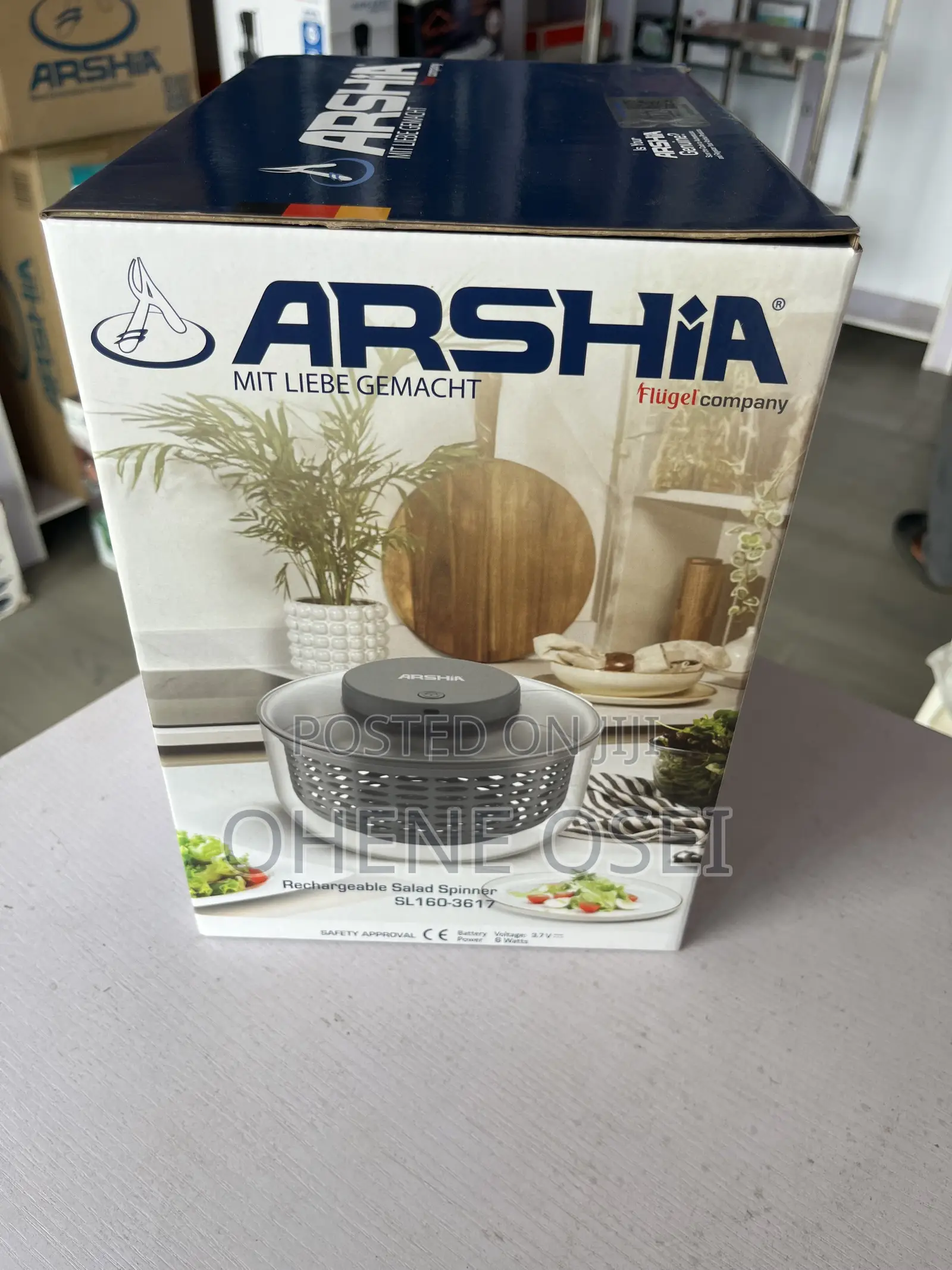 Arshia Rechargeable Salad Spinner
