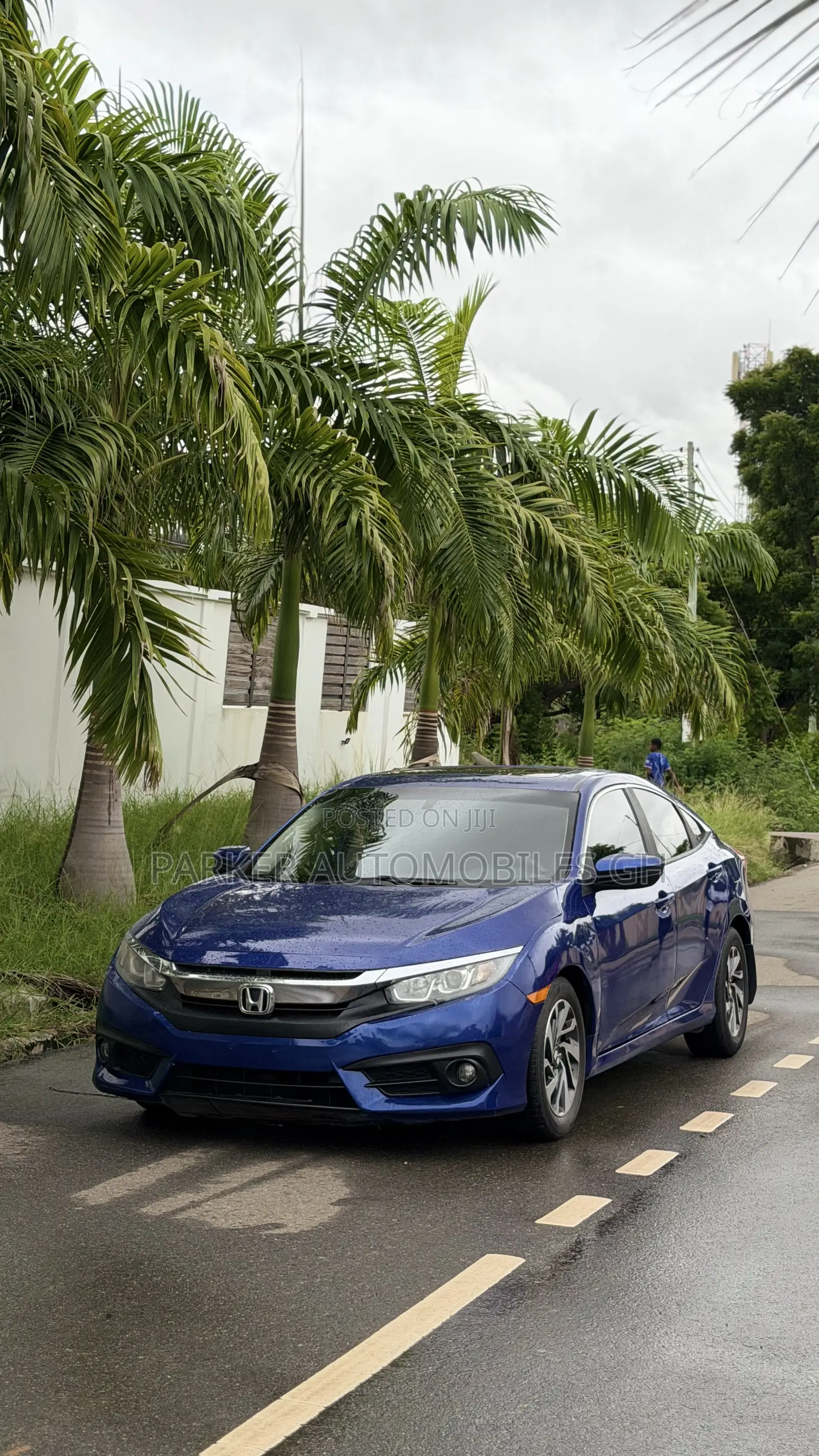 Honda Civic Touring 4dr Sedan (1.5L 4cyl) 2017 Blue