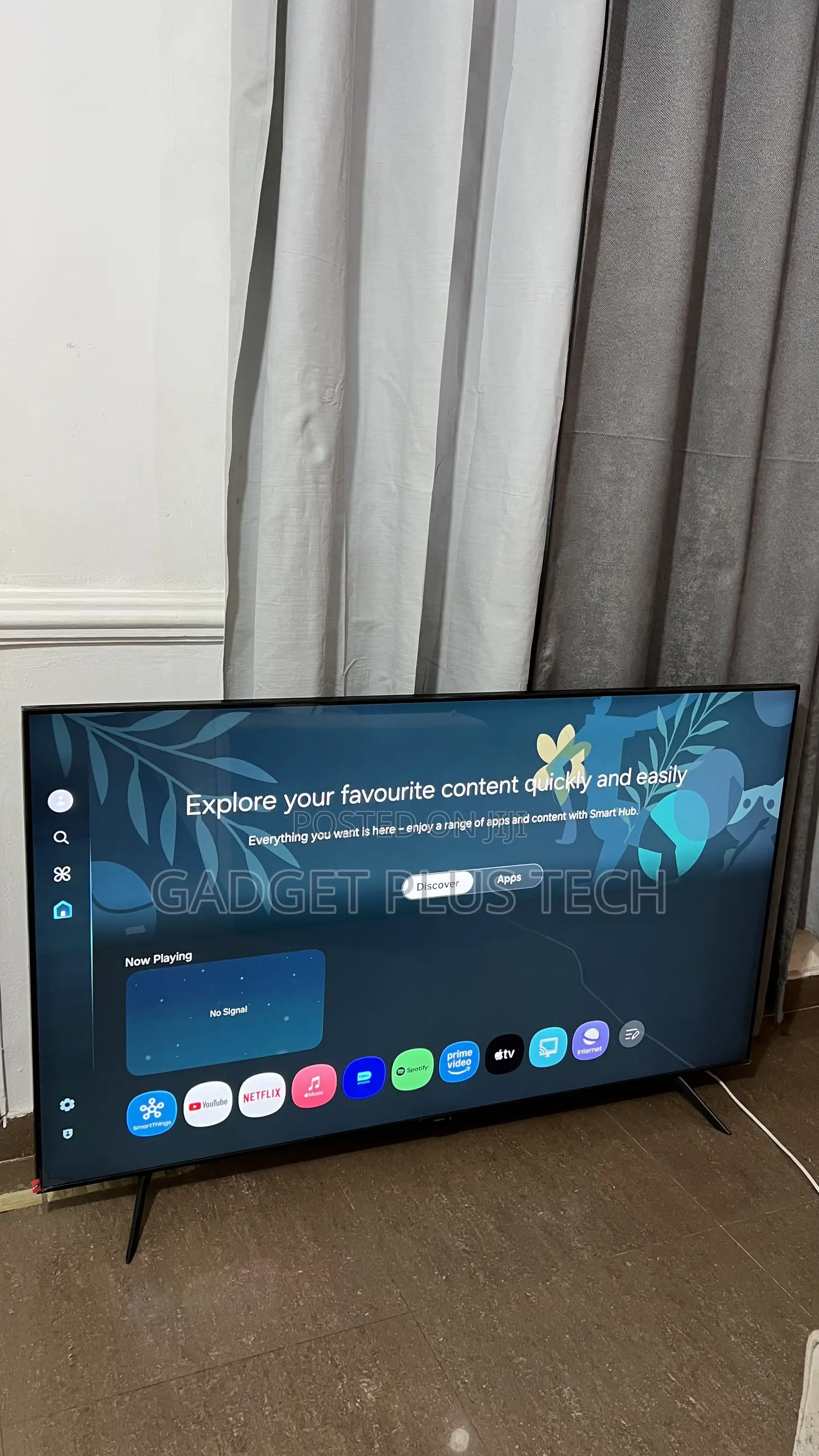 2023/24 65” Samsung Crystal Uhd Smart Tv (New No Box)