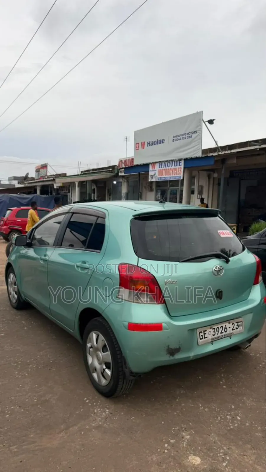Toyota Vitz 2010 Green