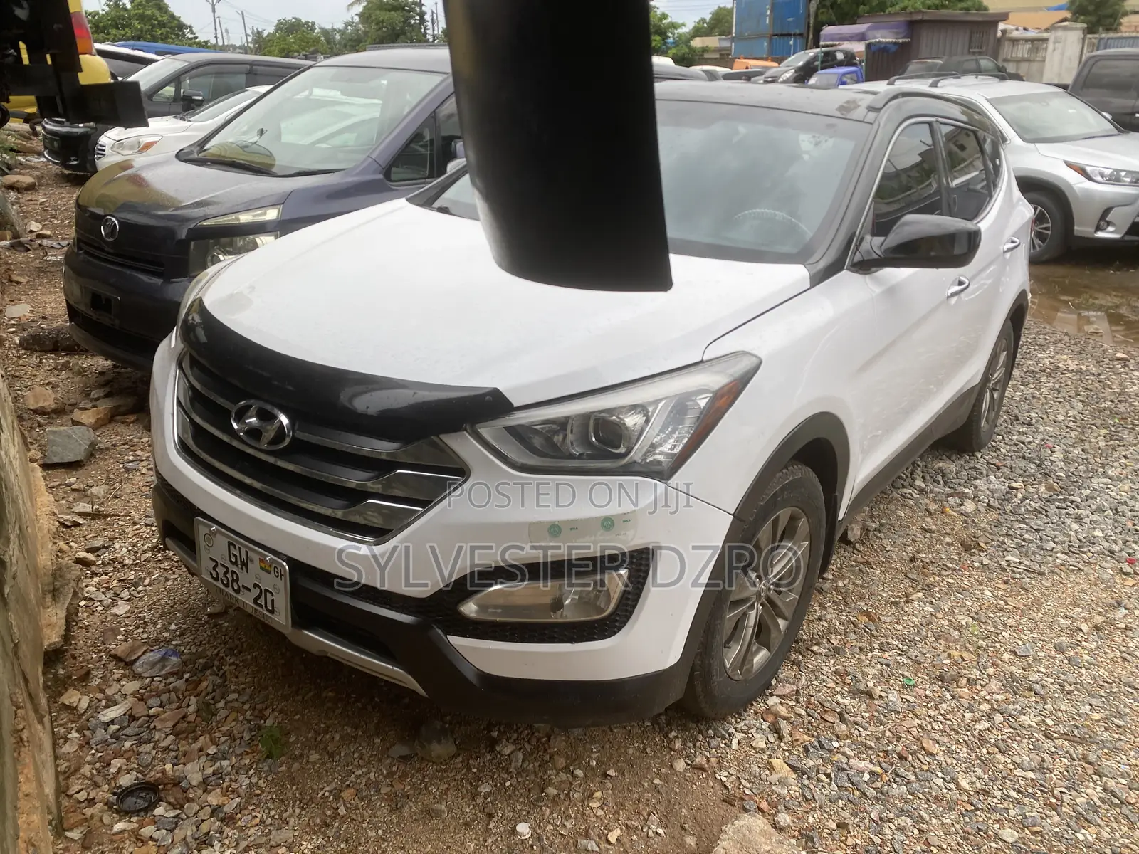 Hyundai Santa Fe 2014 White