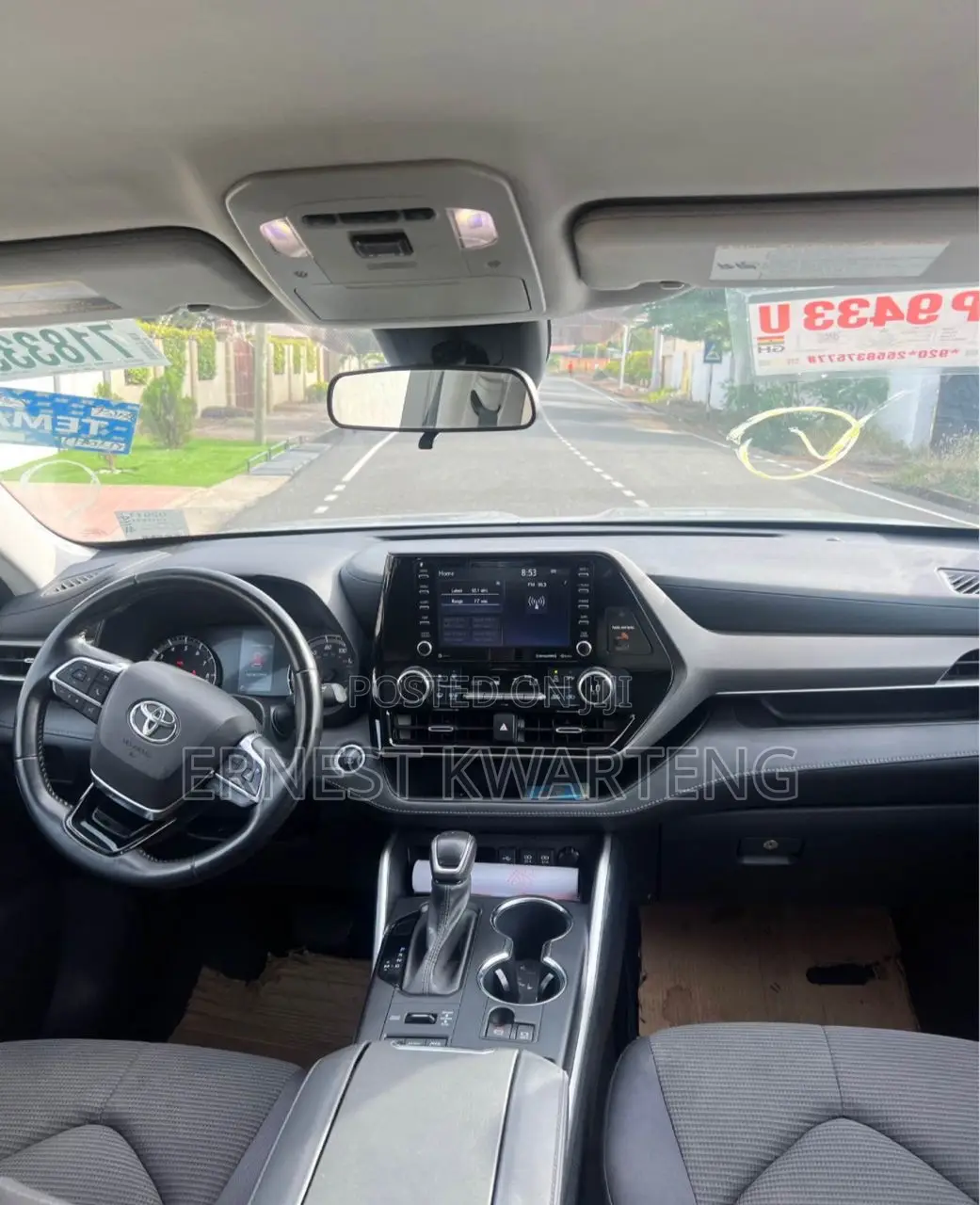 Toyota Highlander XLE 2021 Gray