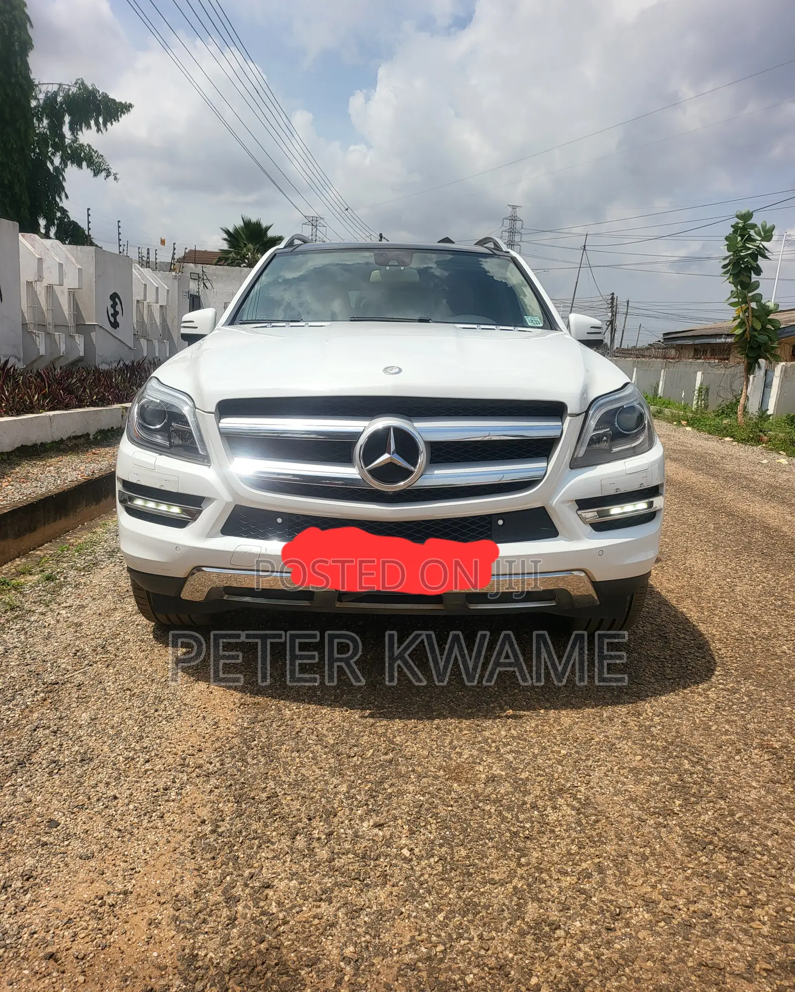 Mercedes-Benz GL-Class 450 2016 White