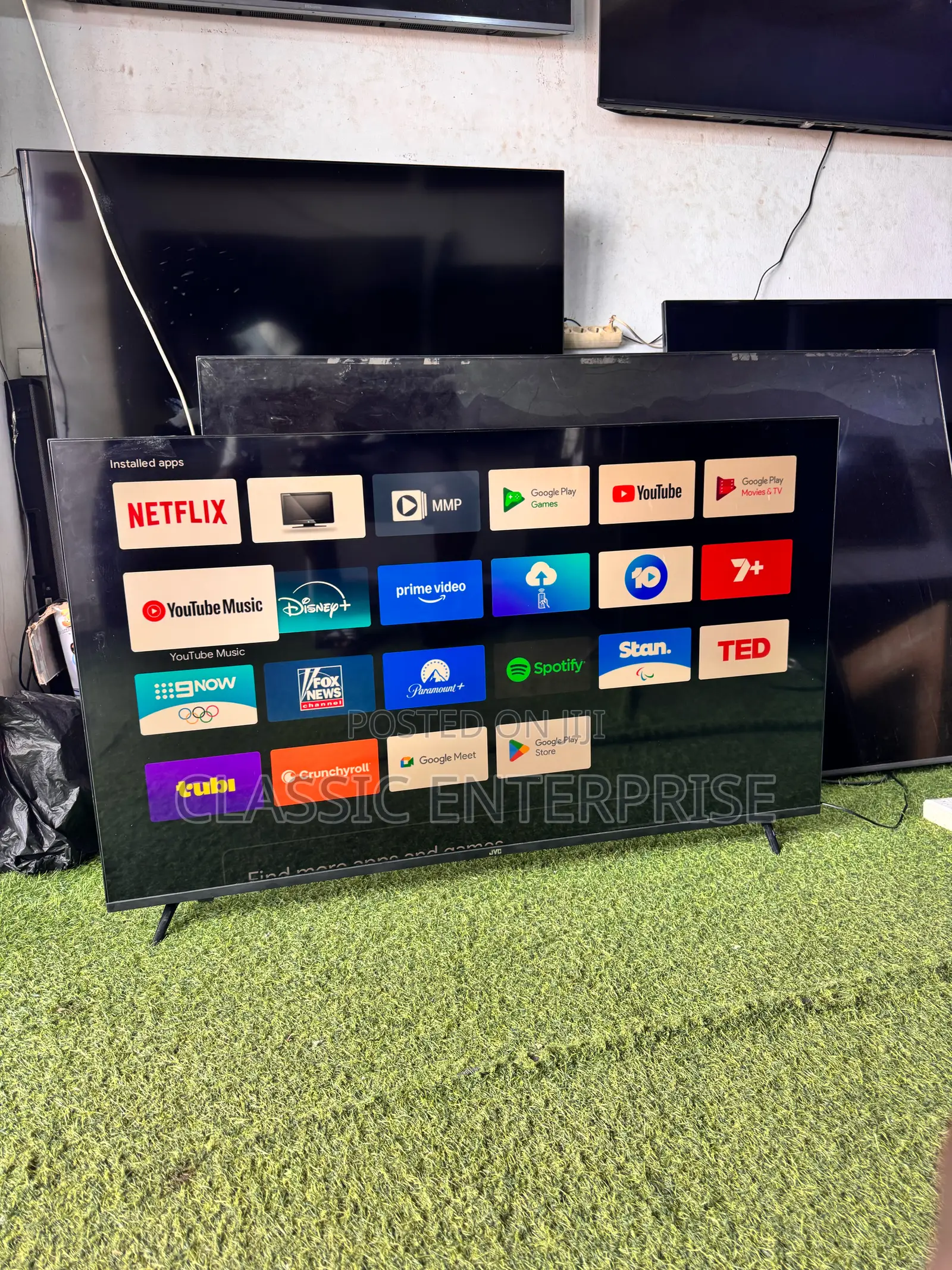 JVC 55 Inches Android Qled 2022/23 Model Smart Digital Tv