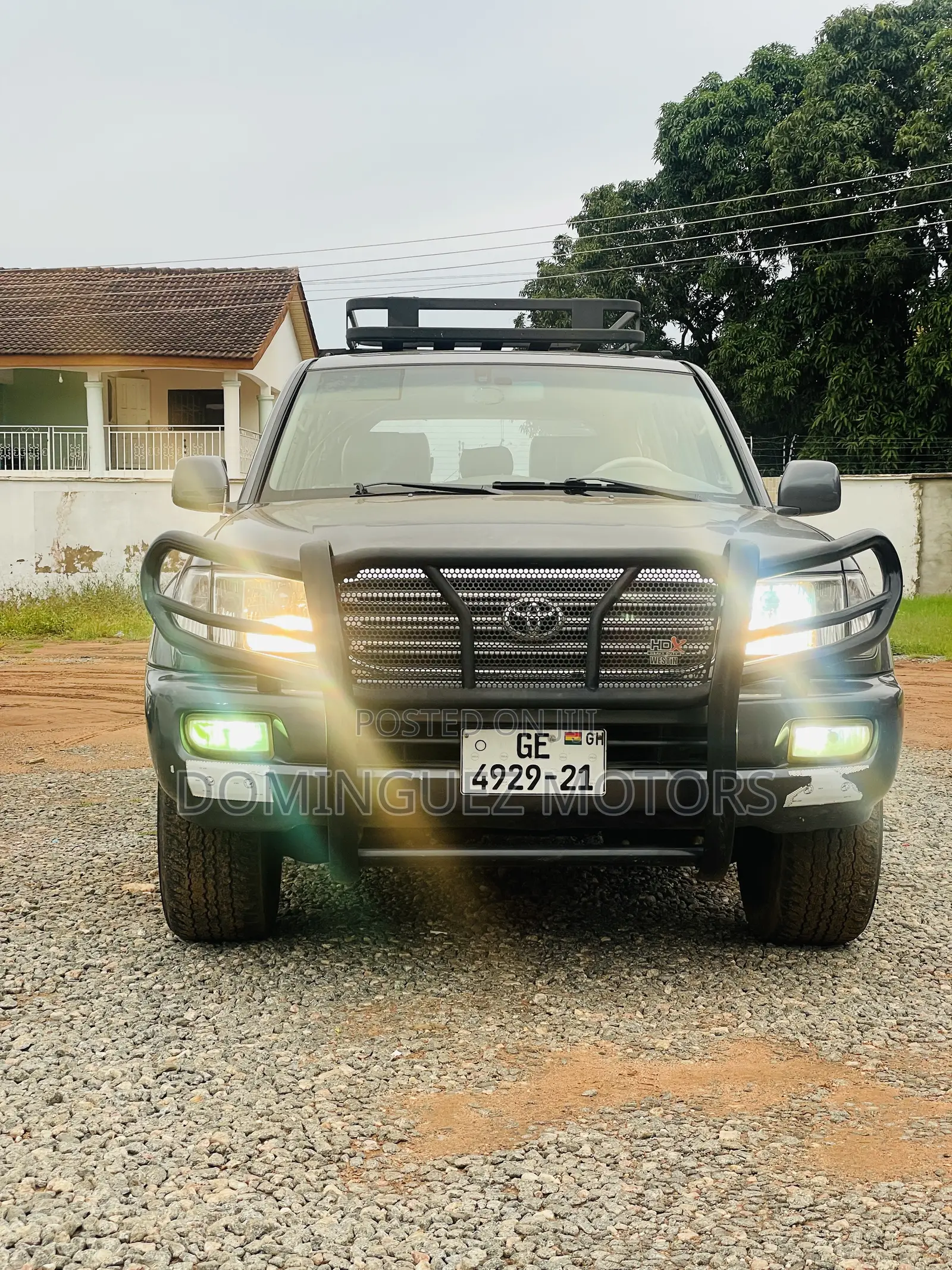 Toyota Land Cruiser 2004 Gray