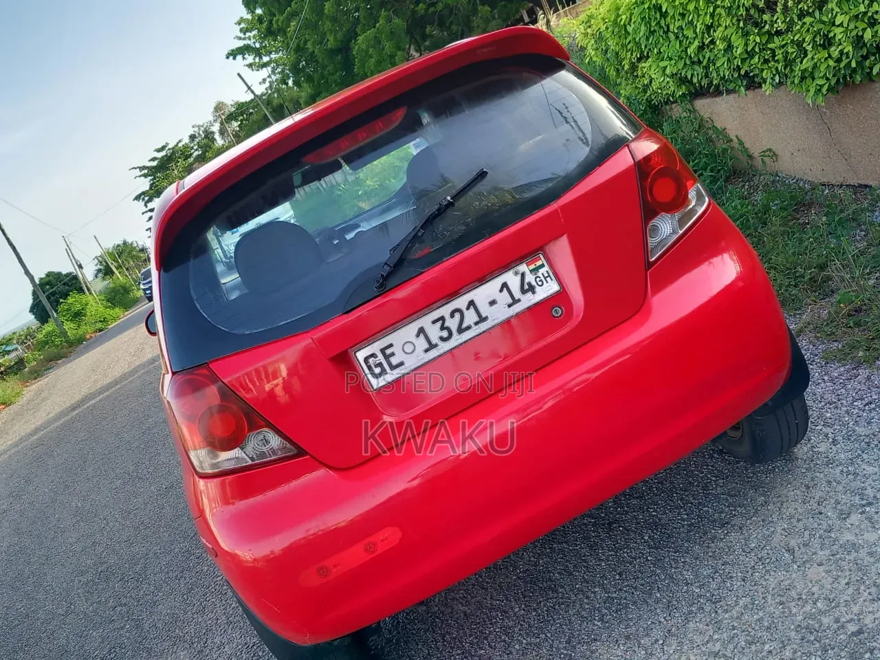 Chevrolet Aveo 2005 Red