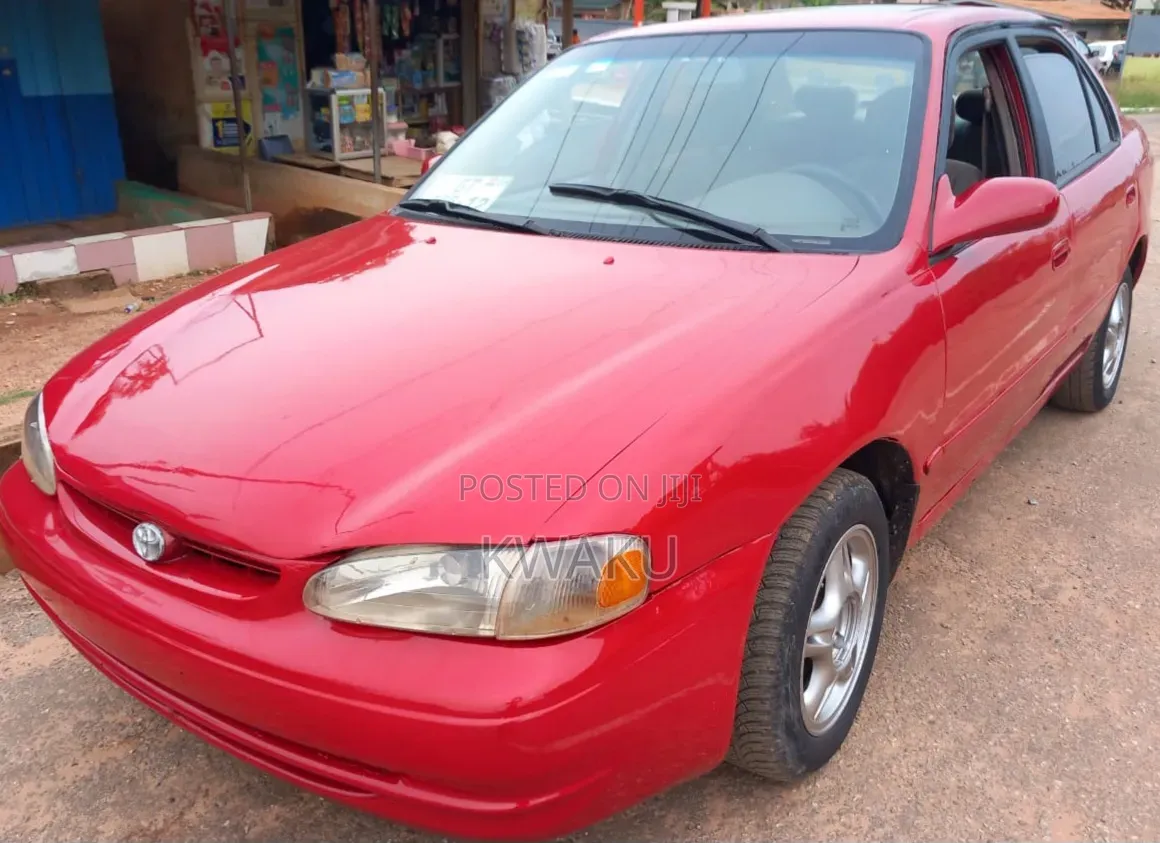 Toyota Corolla 2002 Red