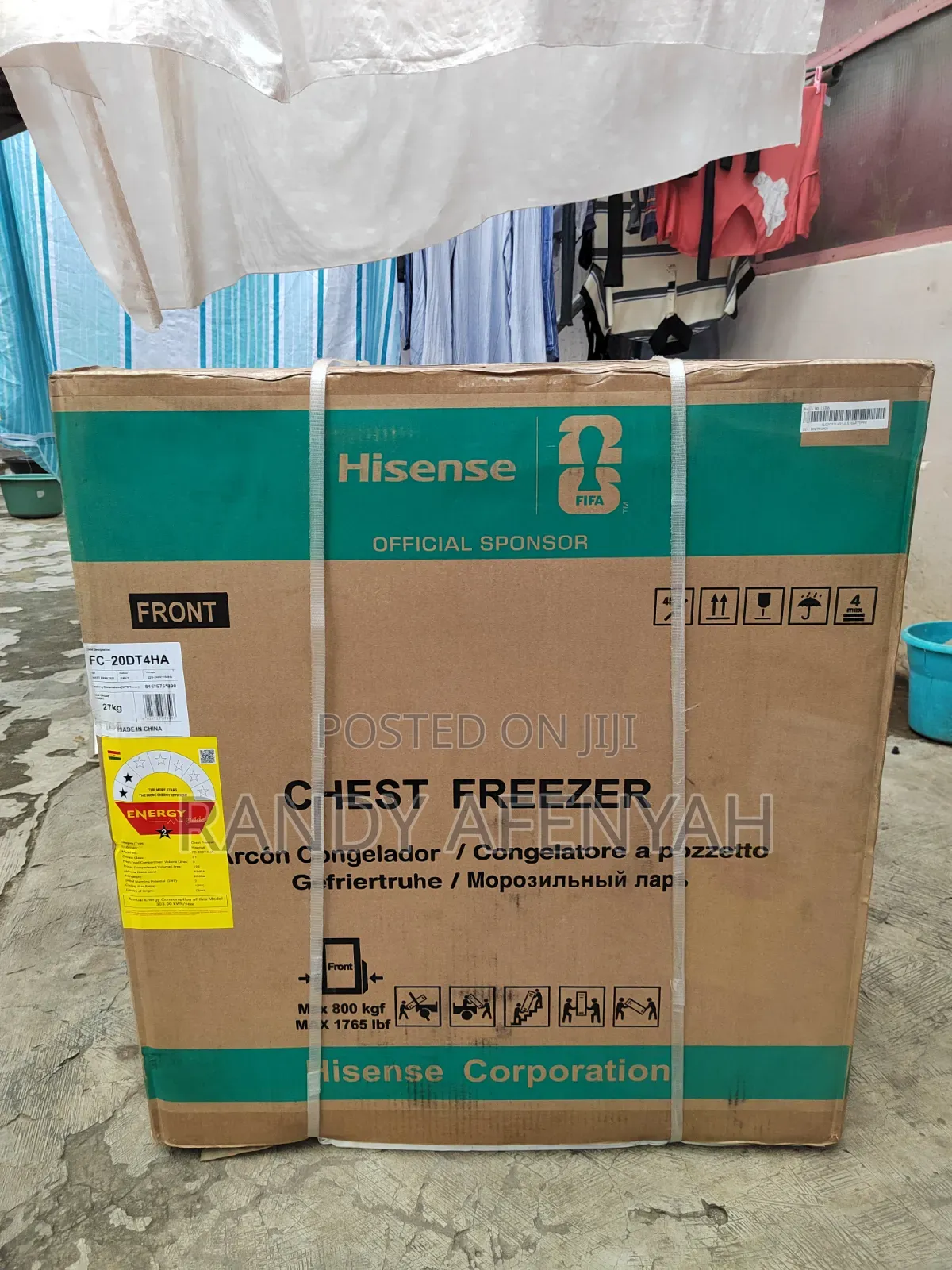 Hisense Chest Freezer. New
