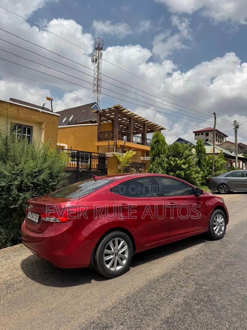 Hyundai Elantra GLS Sedan FWD (1.8L 4cyl 6M) 2013 Red